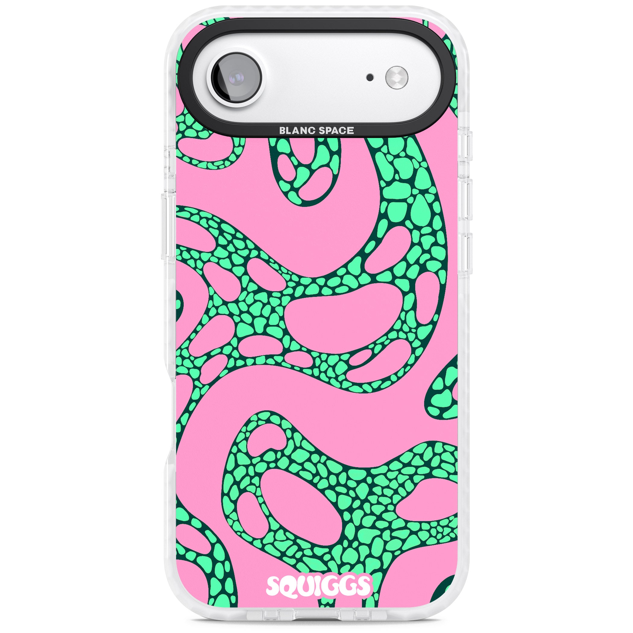 Alien Glow iPhone 17 Air Impact Pro Clear Phone Case