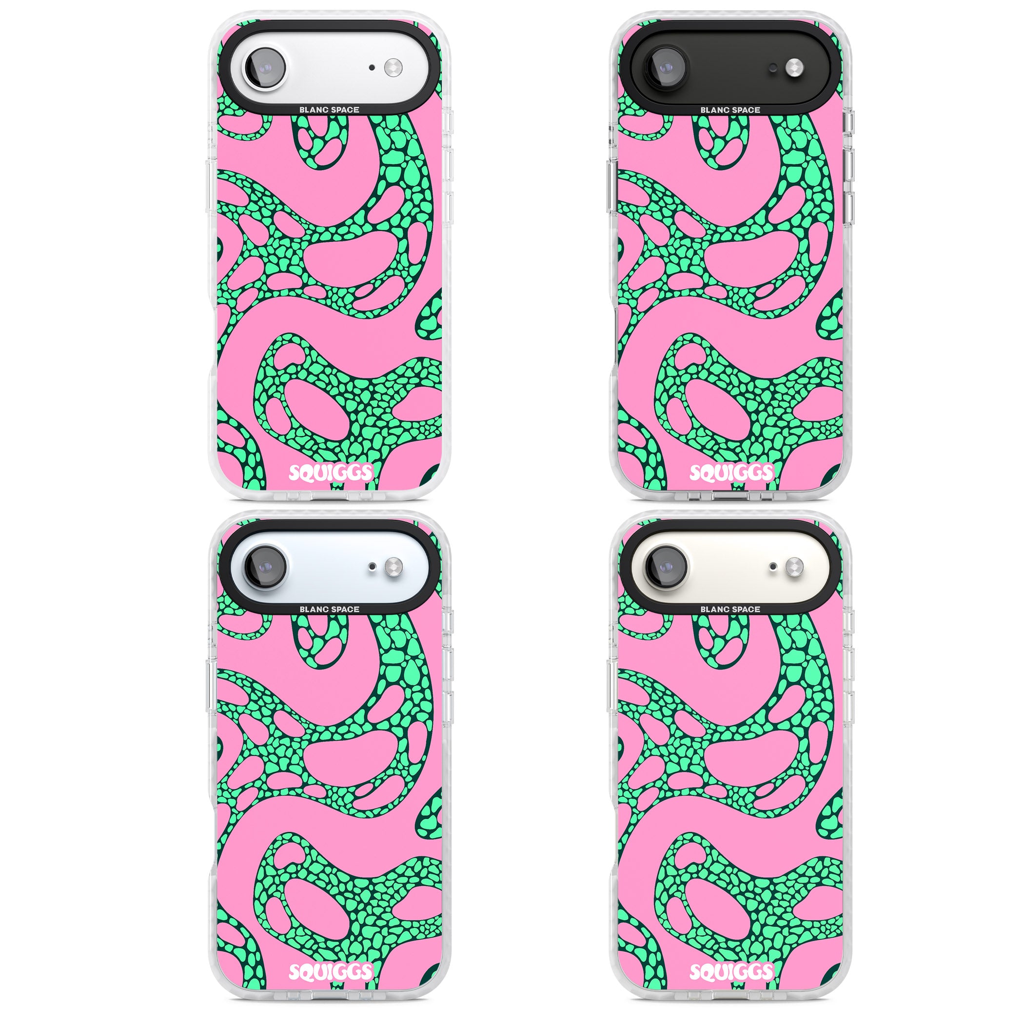 Alien Glow iPhone 17 Air Impact Pro Clear Phone Case APT Impact Protection