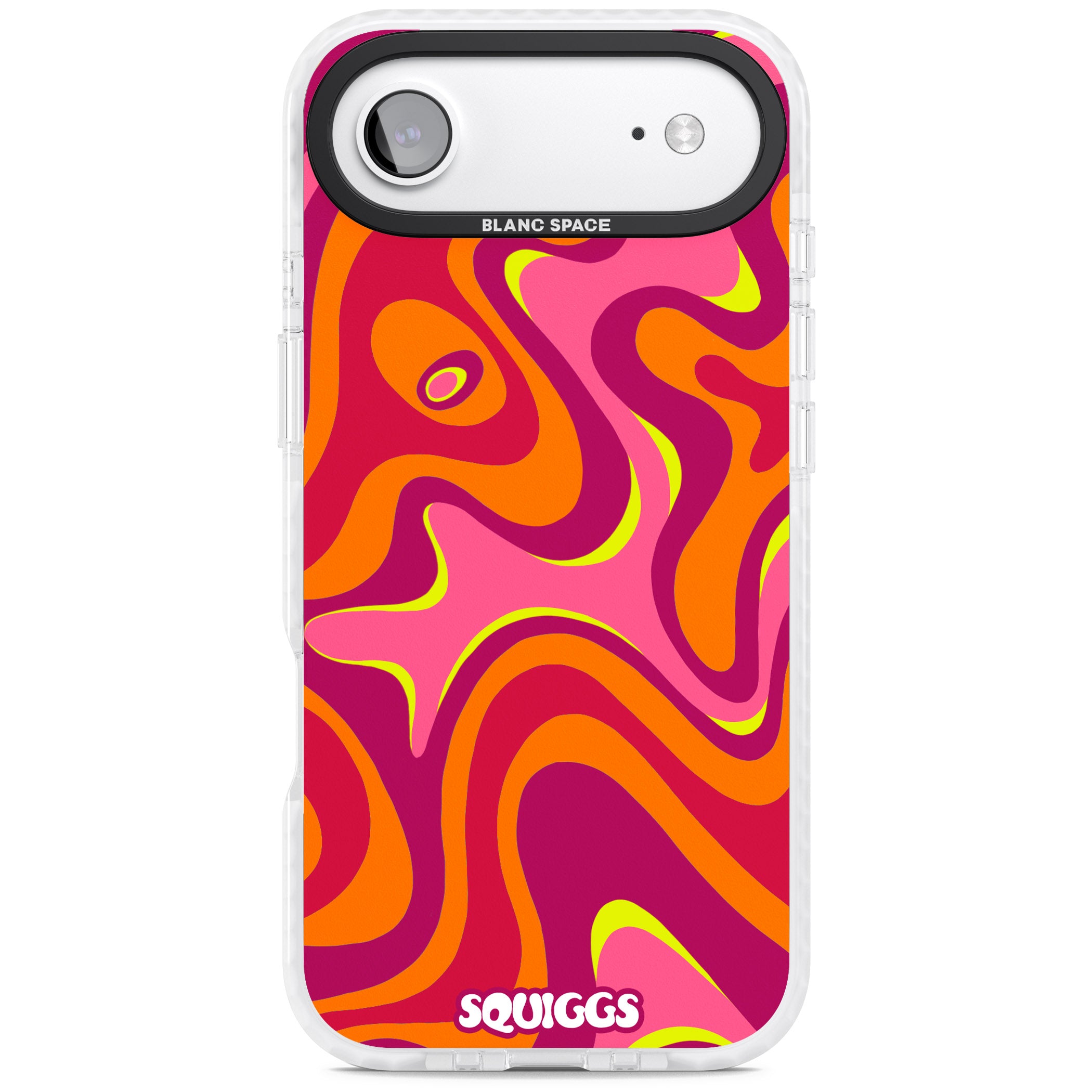 Hot Lava iPhone 17 Air Impact Pro Clear Phone Case