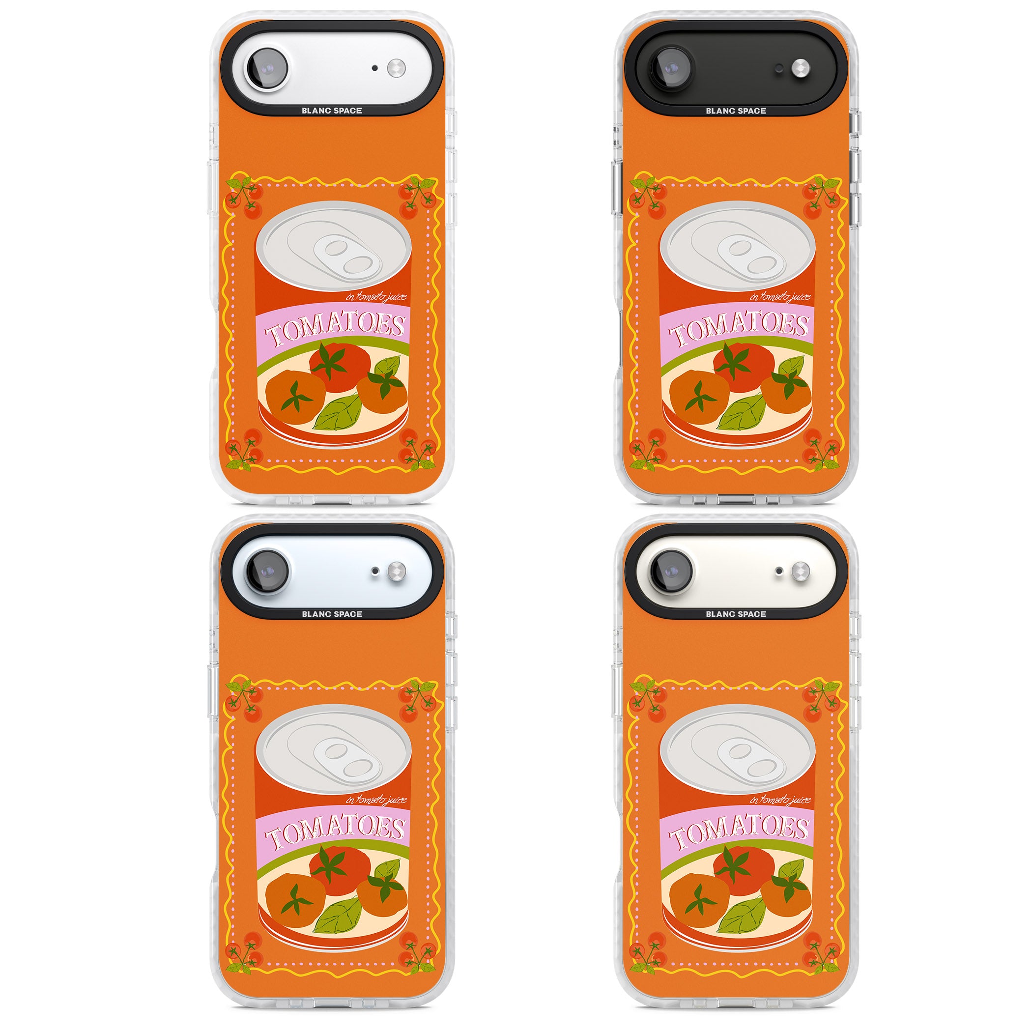 Tomato Soup Can iPhone 17 Air Impact Pro Clear Phone Case APT Impact Protection