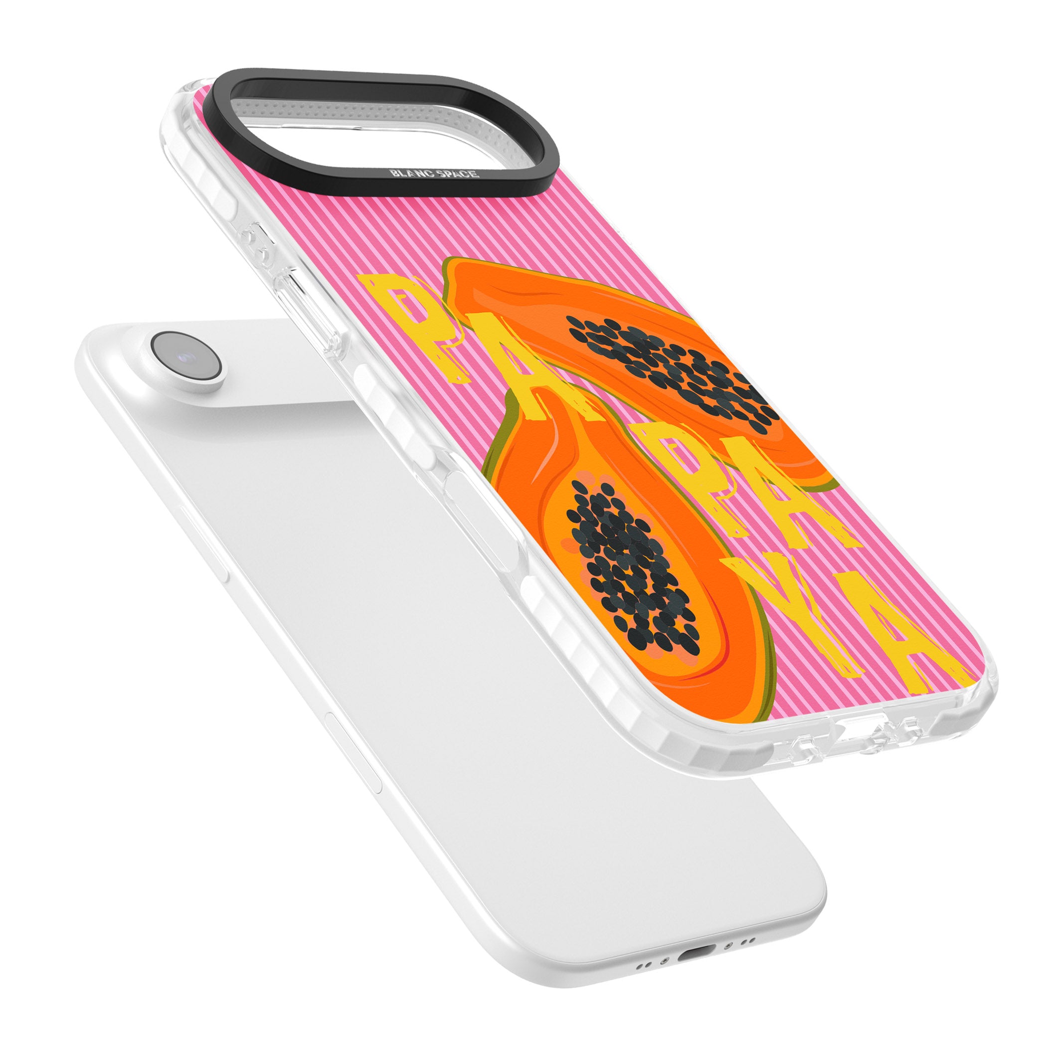 Papaya iPhone 17 Air Impact Pro Clear Phone Case Colours