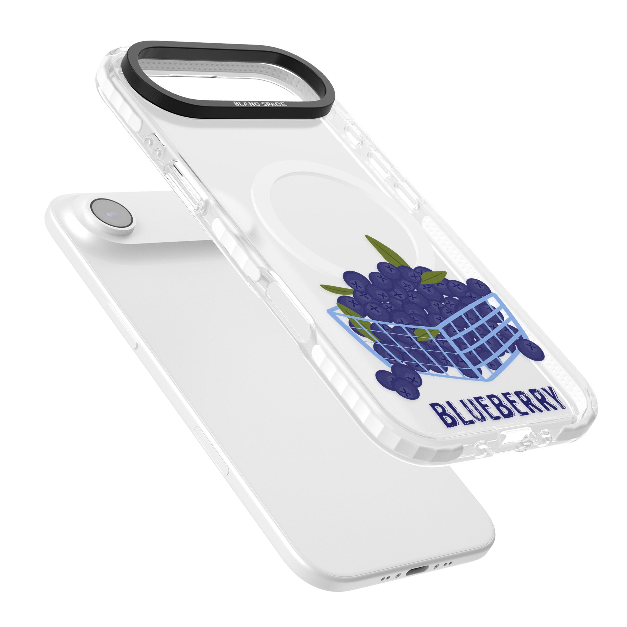 Blueberry Basket iPhone 17 Air Impact Pro Clear Phone Case Colours
