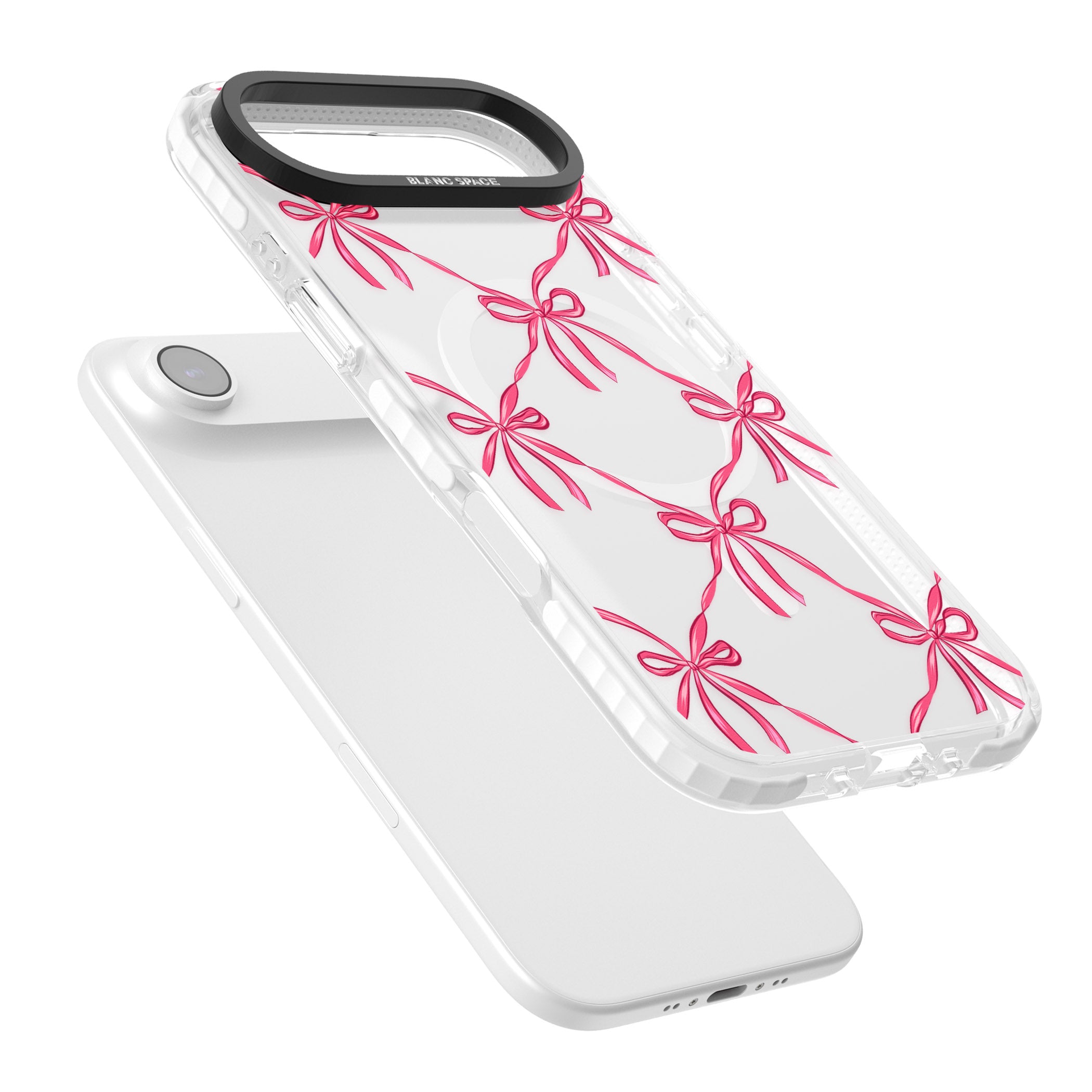 Bow Knots iPhone 17 Air Impact Pro Clear Phone Case Colours