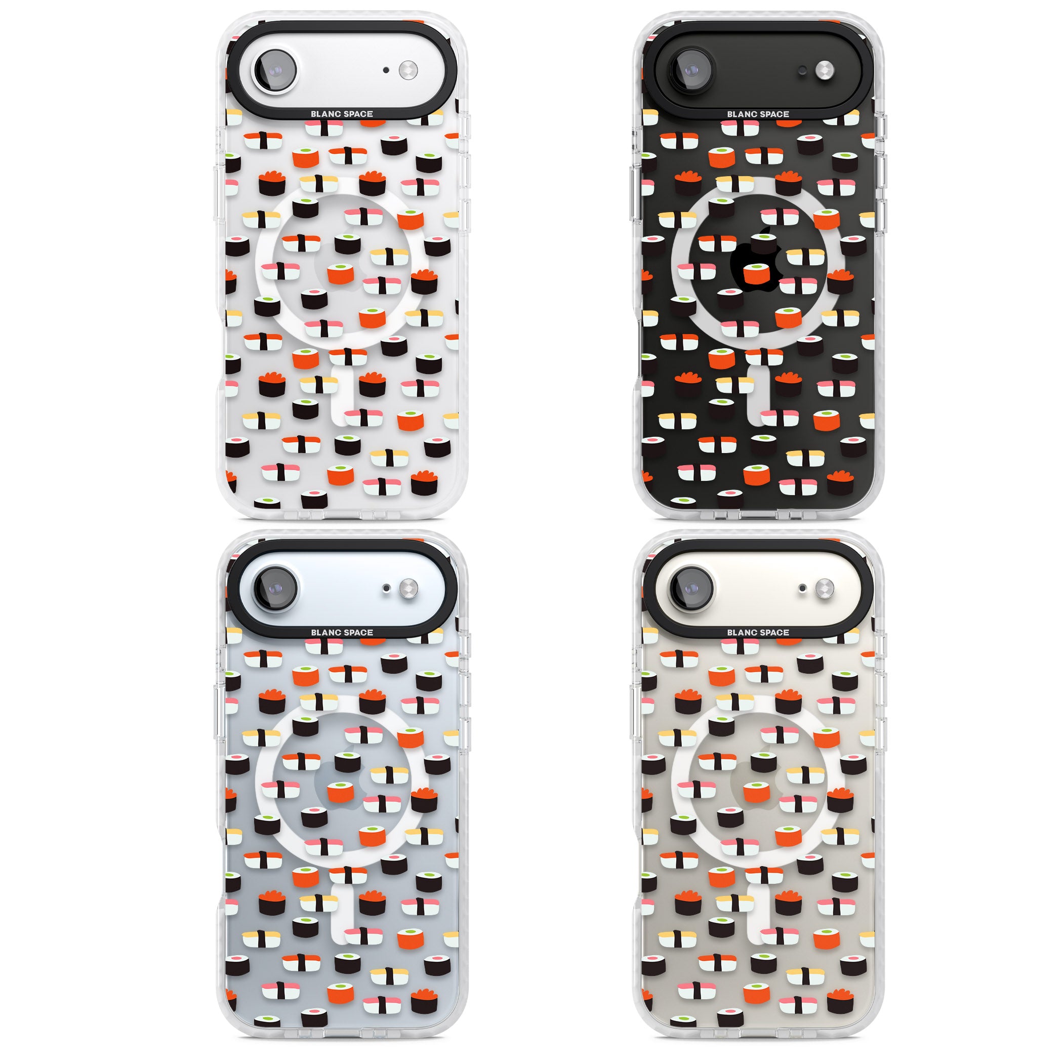 Sushi Pop iPhone 17 Air Impact Pro Clear Phone Case APT Impact Protection