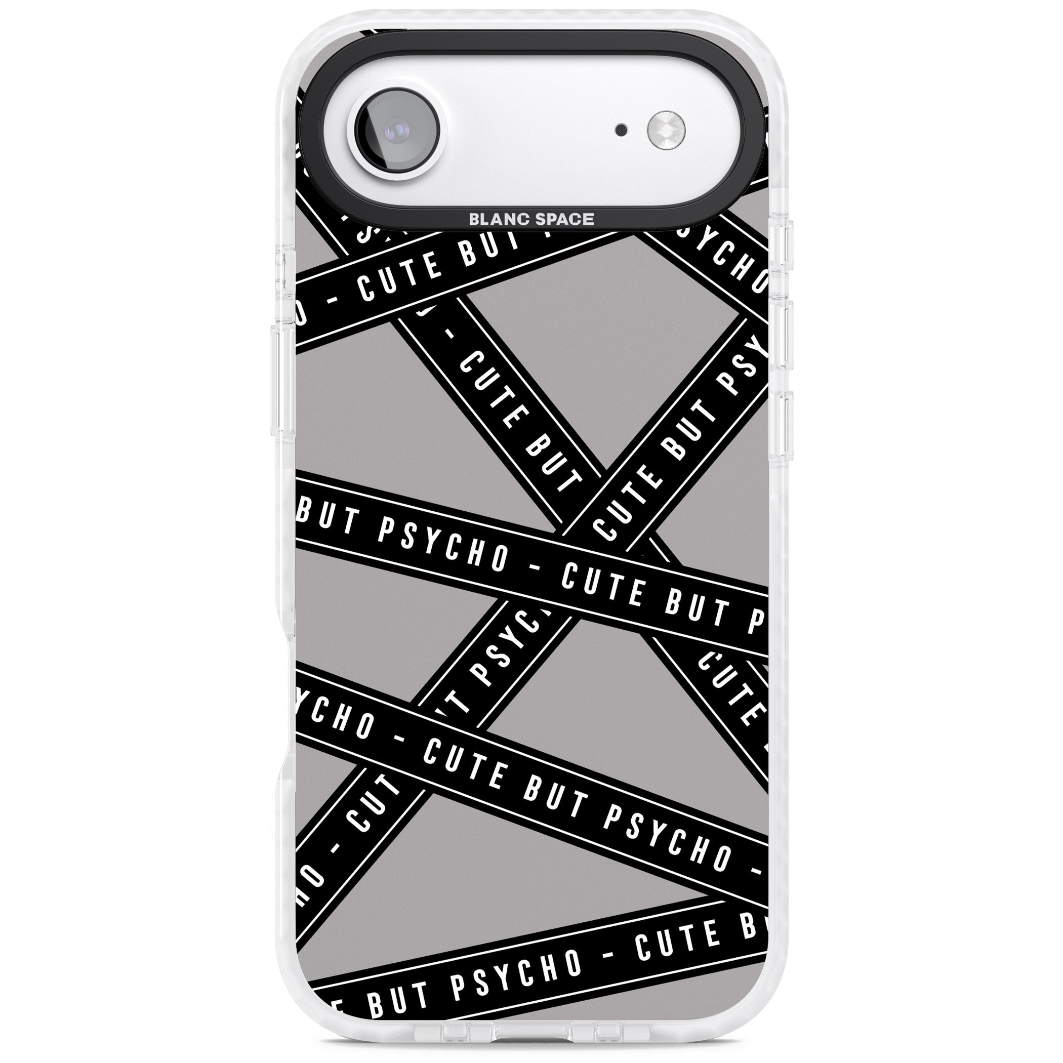 Cute But Psycho iPhone 17 Air Impact Pro Clear Phone Case