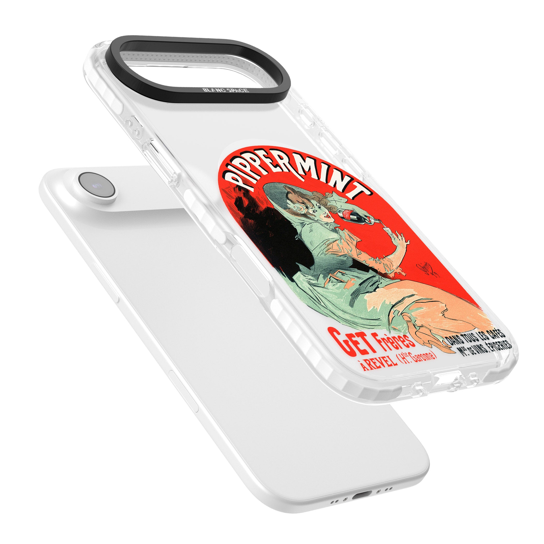 Pippermint Poster iPhone 17 Air Impact Pro Clear Phone Case Colours