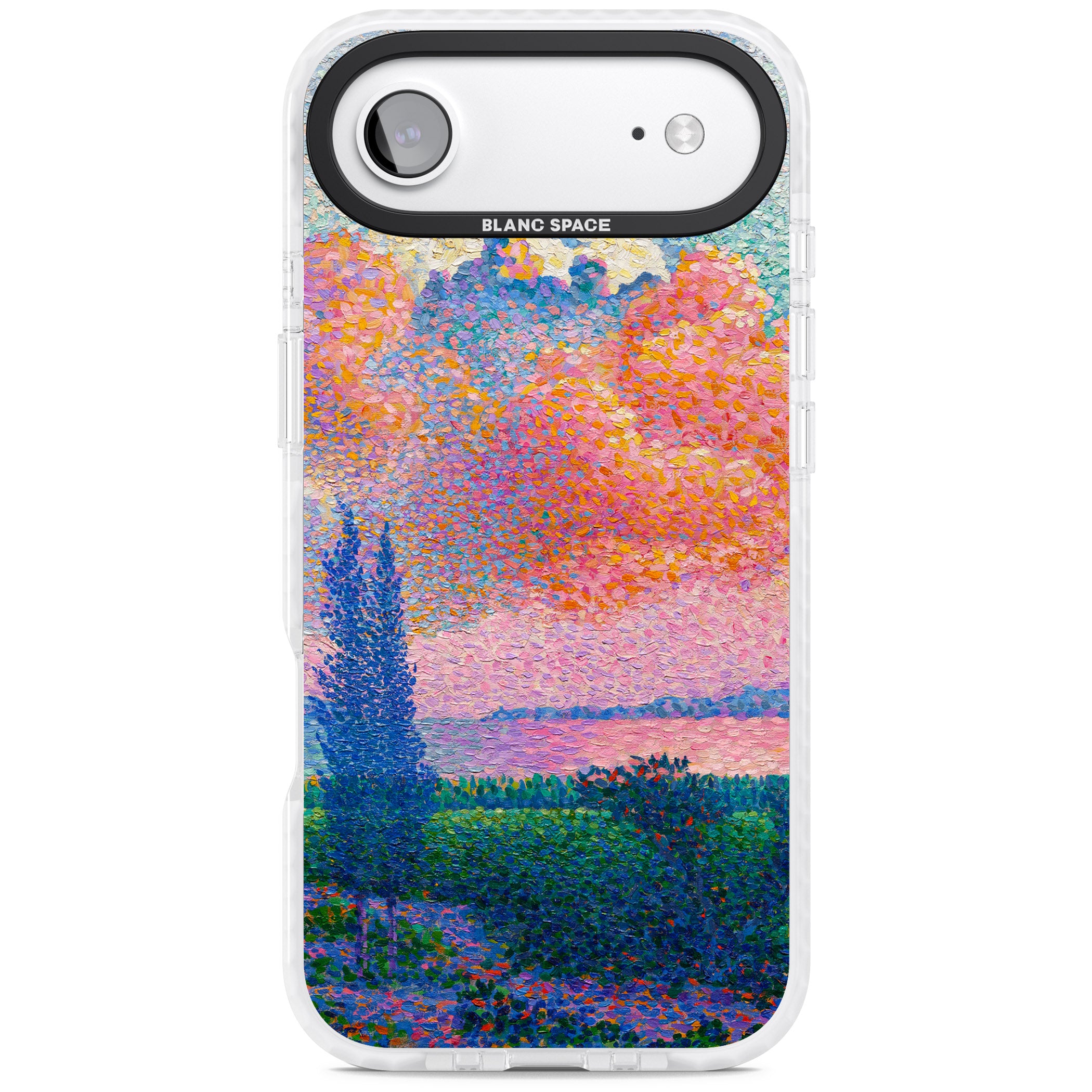The Pink Cloud iPhone 17 Air Impact Pro Clear Phone Case