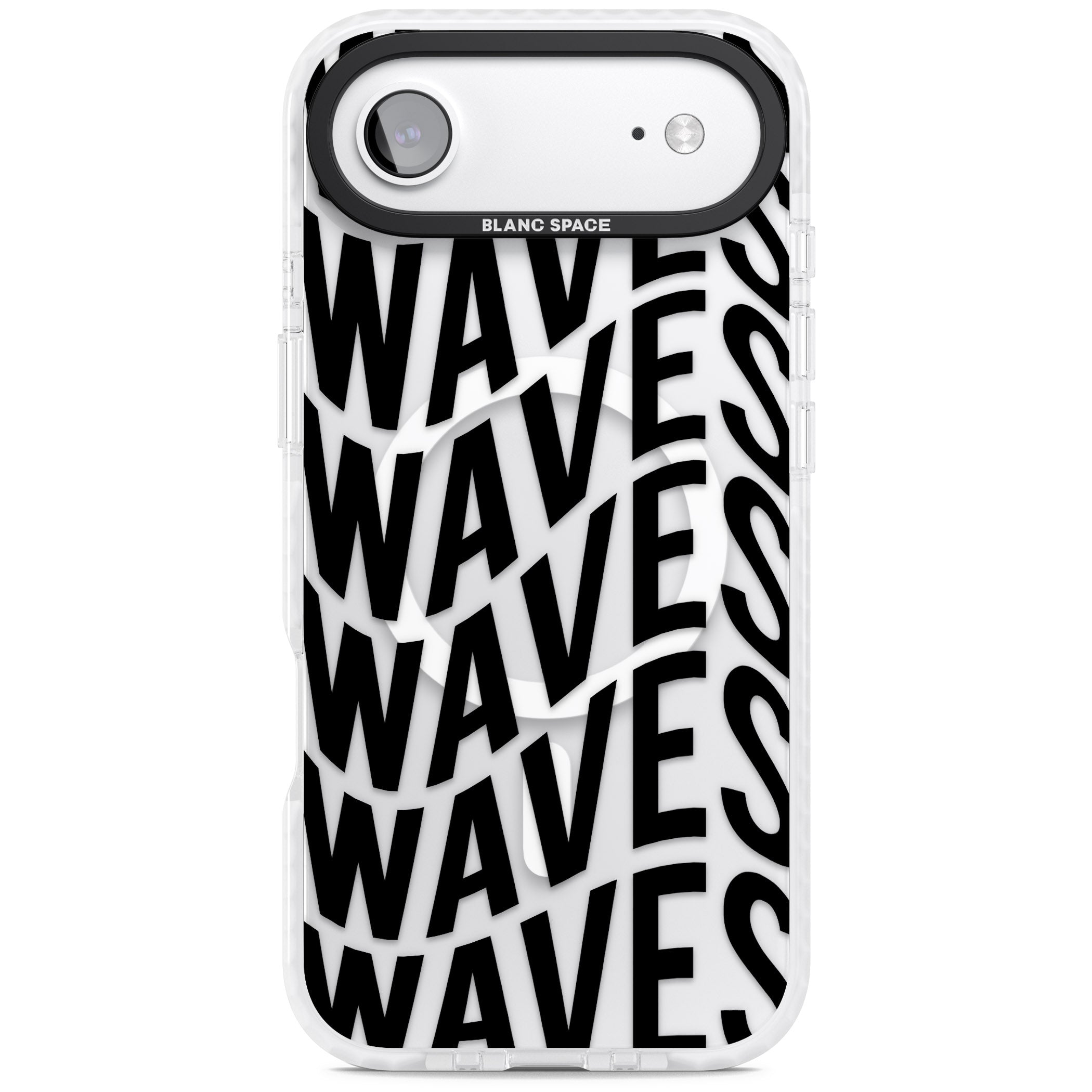 Waves iPhone 17 Air Impact Pro Clear Phone Case