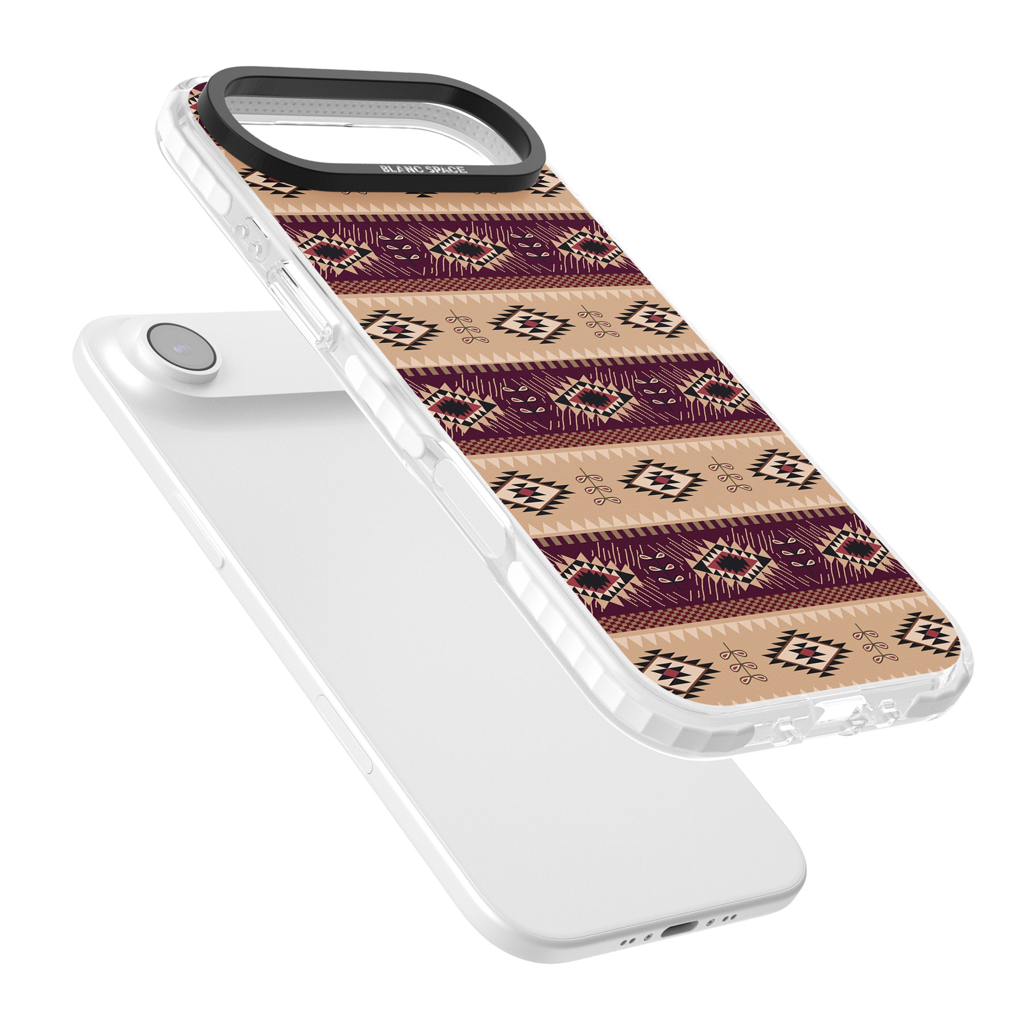 Western Poncho iPhone 17 Air Impact Pro Clear Phone Case Colours