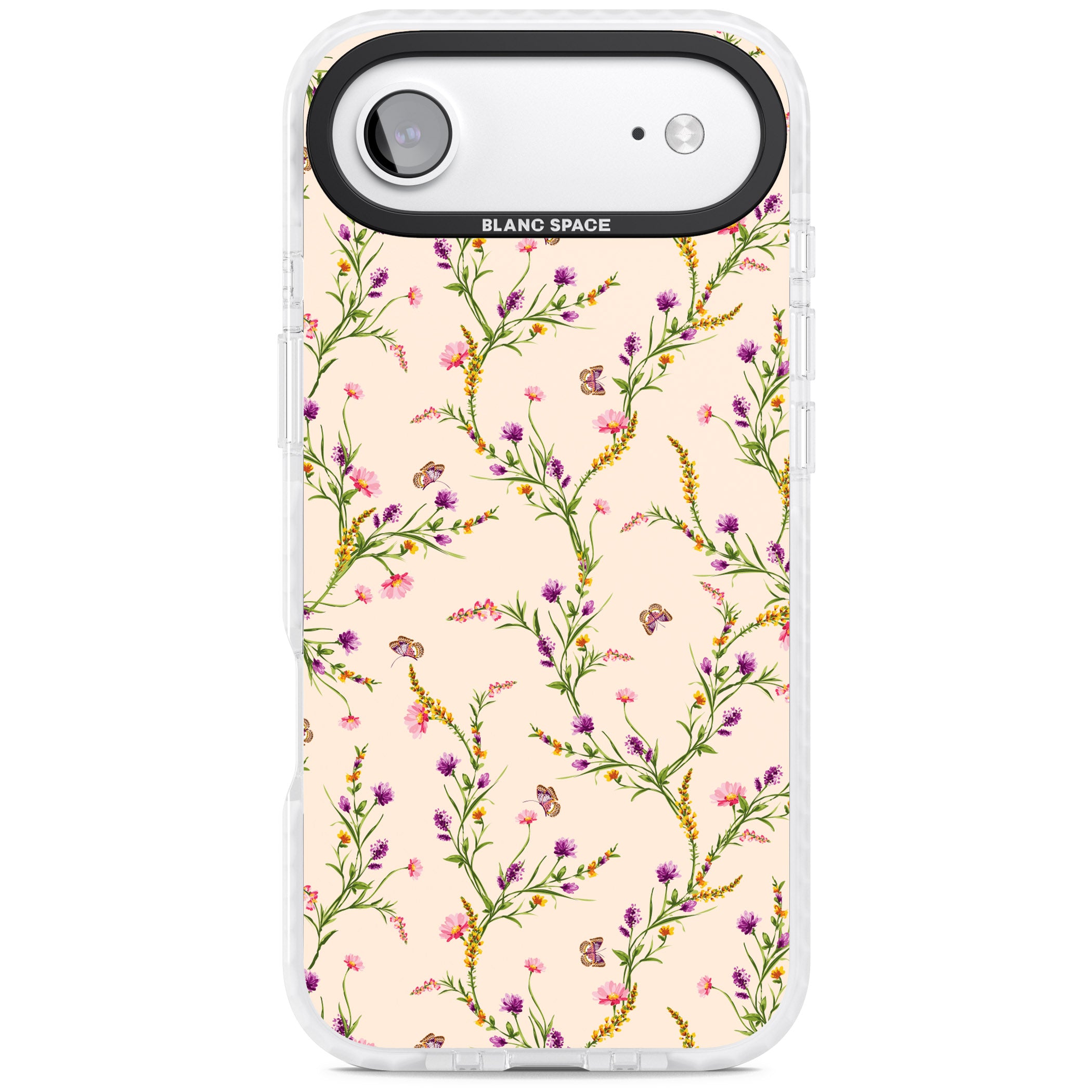 Meadow Wildflowers iPhone 17 Air Impact Pro Clear Phone Case