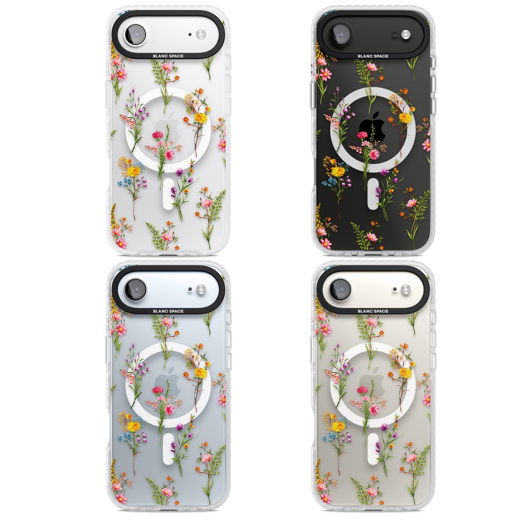 Picked Wildflowers iPhone 17 Air Impact Pro Clear Phone Case APT Impact Protection
