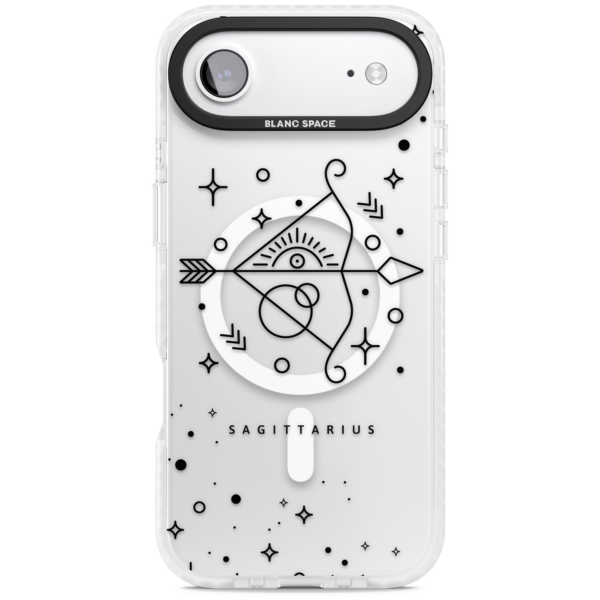 Sagittarius Arcane iPhone 17 Air Impact Pro Clear Phone Case