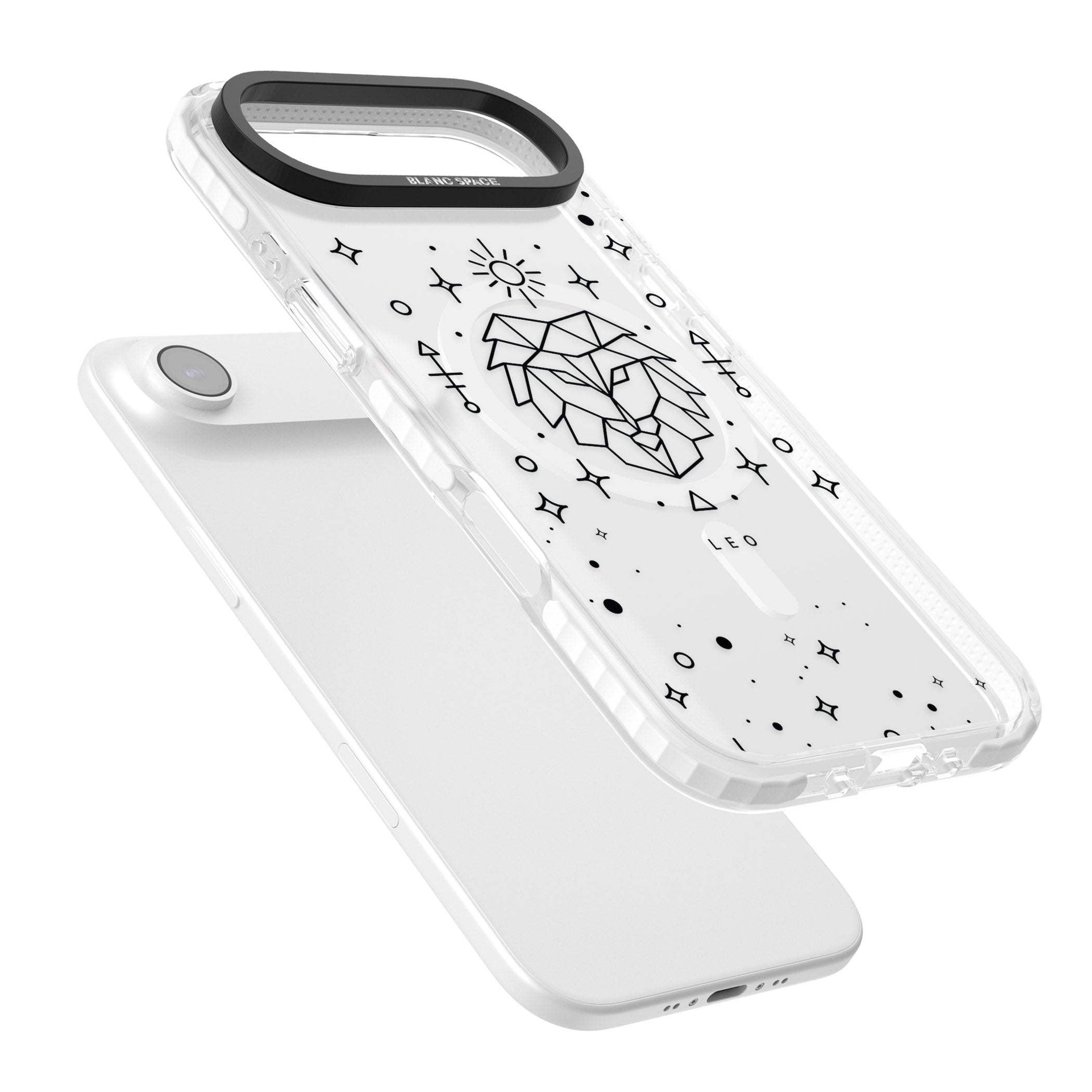 Leo Zodiac iPhone 17 Air Impact Pro Clear Phone Case Colours