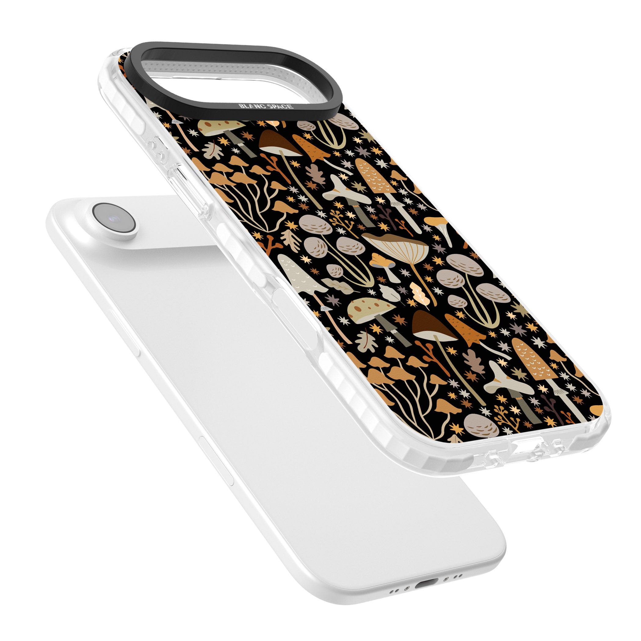 Mushroom Dream Pattern iPhone 17 Air Impact Clear Phone Case Colours