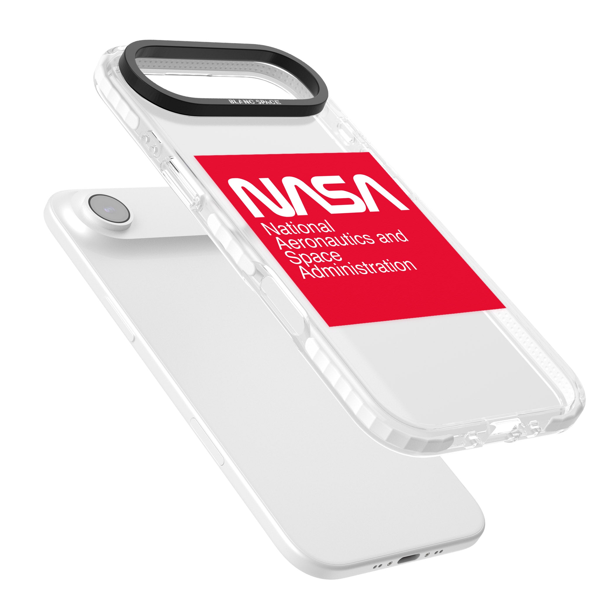 Nasa The Worm Box iPhone 17 Air Impact Clear Phone Case Colours