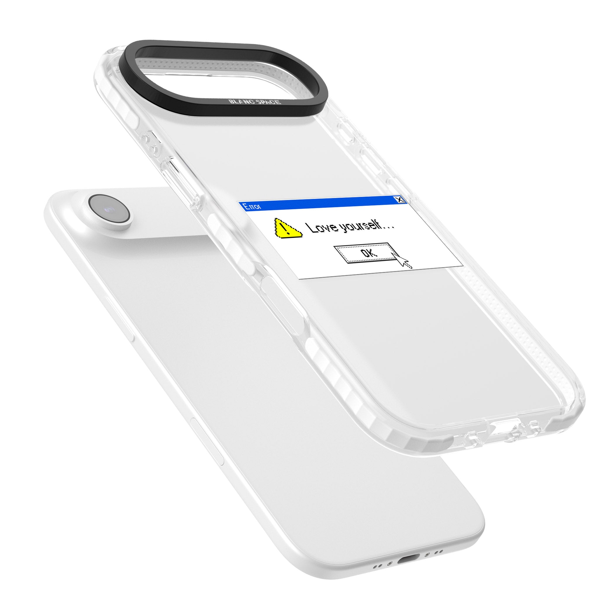 Love Yourself Exe iPhone 17 Air Impact Clear Phone Case Colours