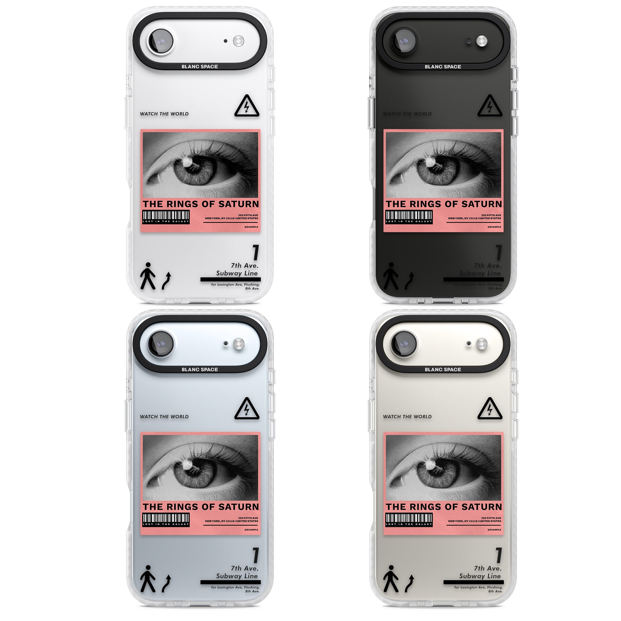 Watch The World iPhone 17 Air Impact Clear Phone Case APT Impact Protection