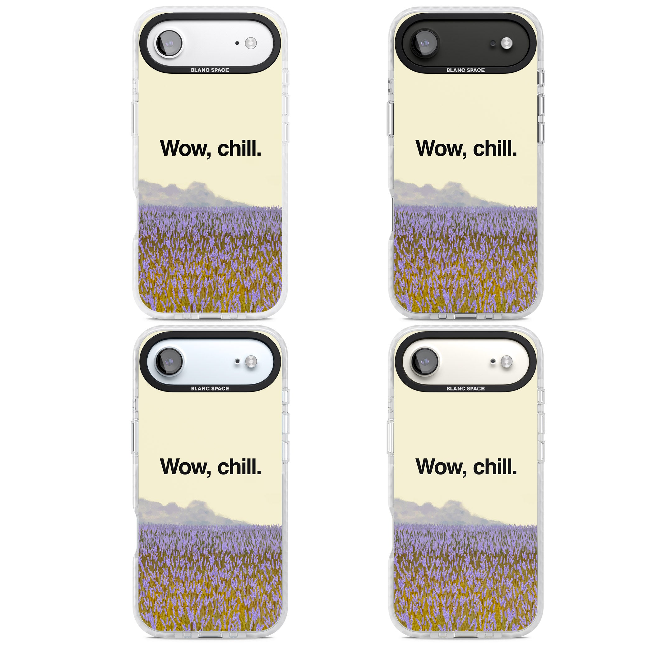 Wow, Chill iPhone 17 Air Impact Clear Phone Case APT Impact Protection