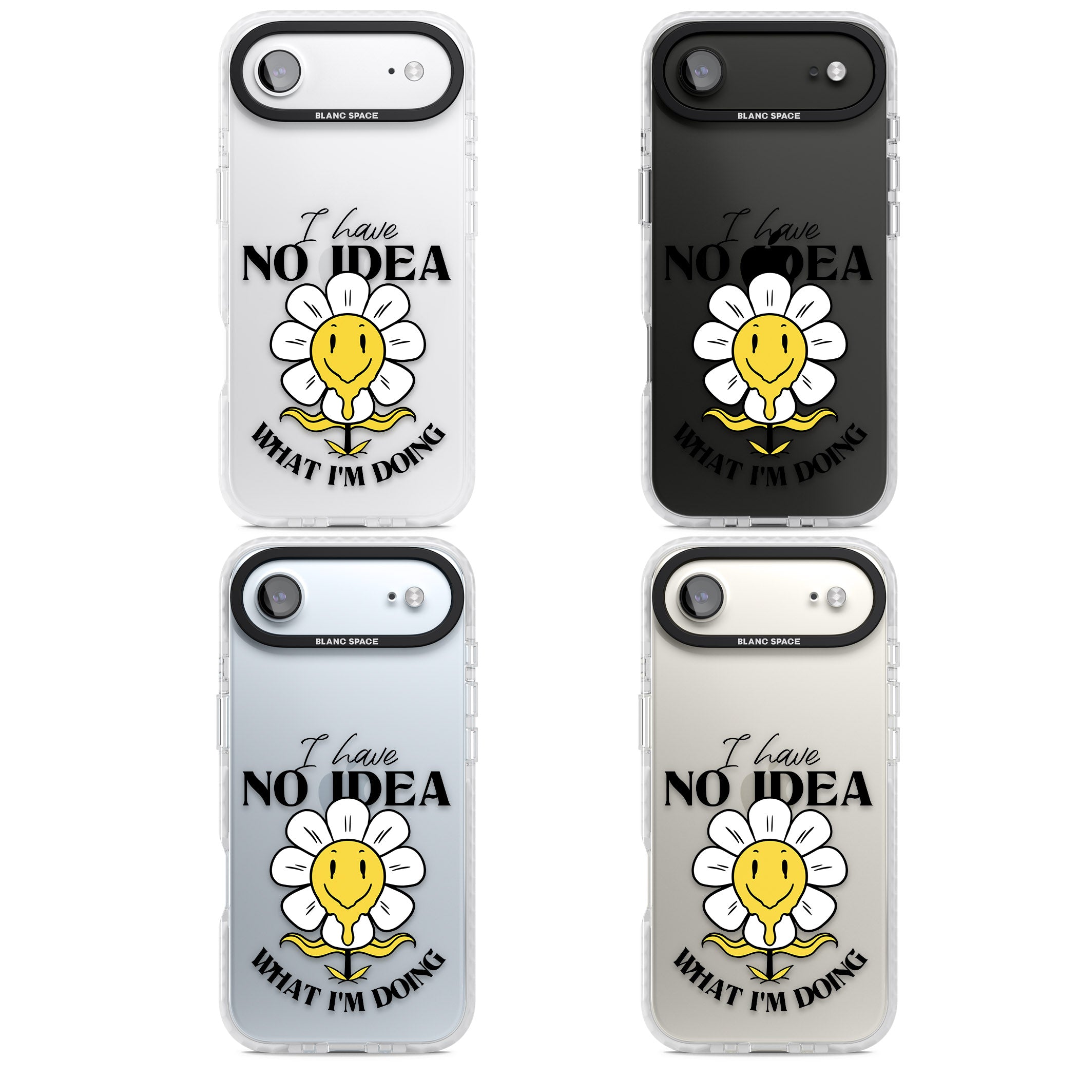 No Idea iPhone 17 Air Impact Clear Phone Case APT Impact Protection