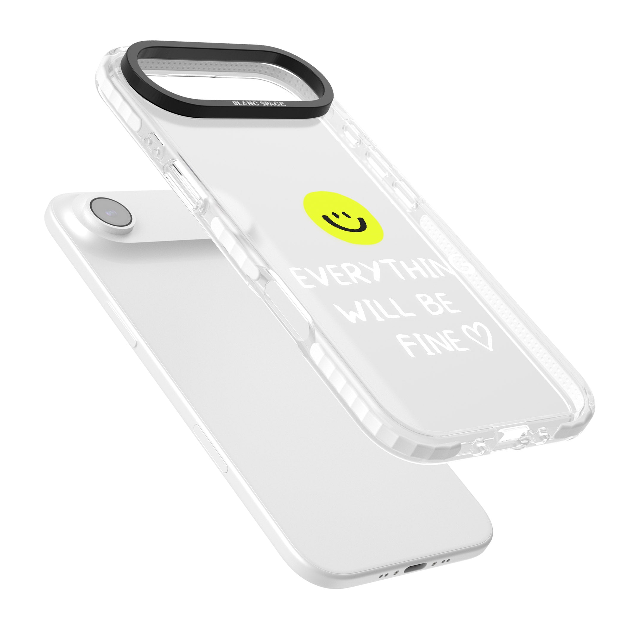 Everything Will Be Fine iPhone 17 Air Impact Clear Phone Case Colours