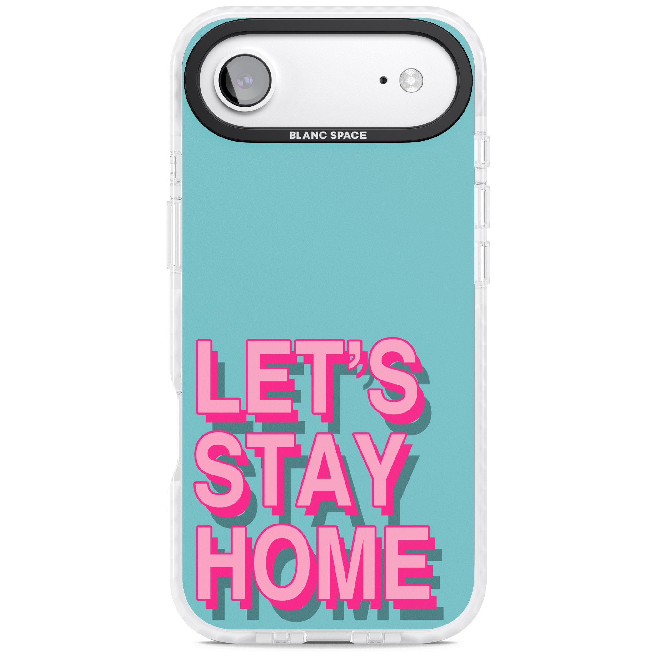Let'S Stay Home iPhone 17 Air Impact Clear Phone Case