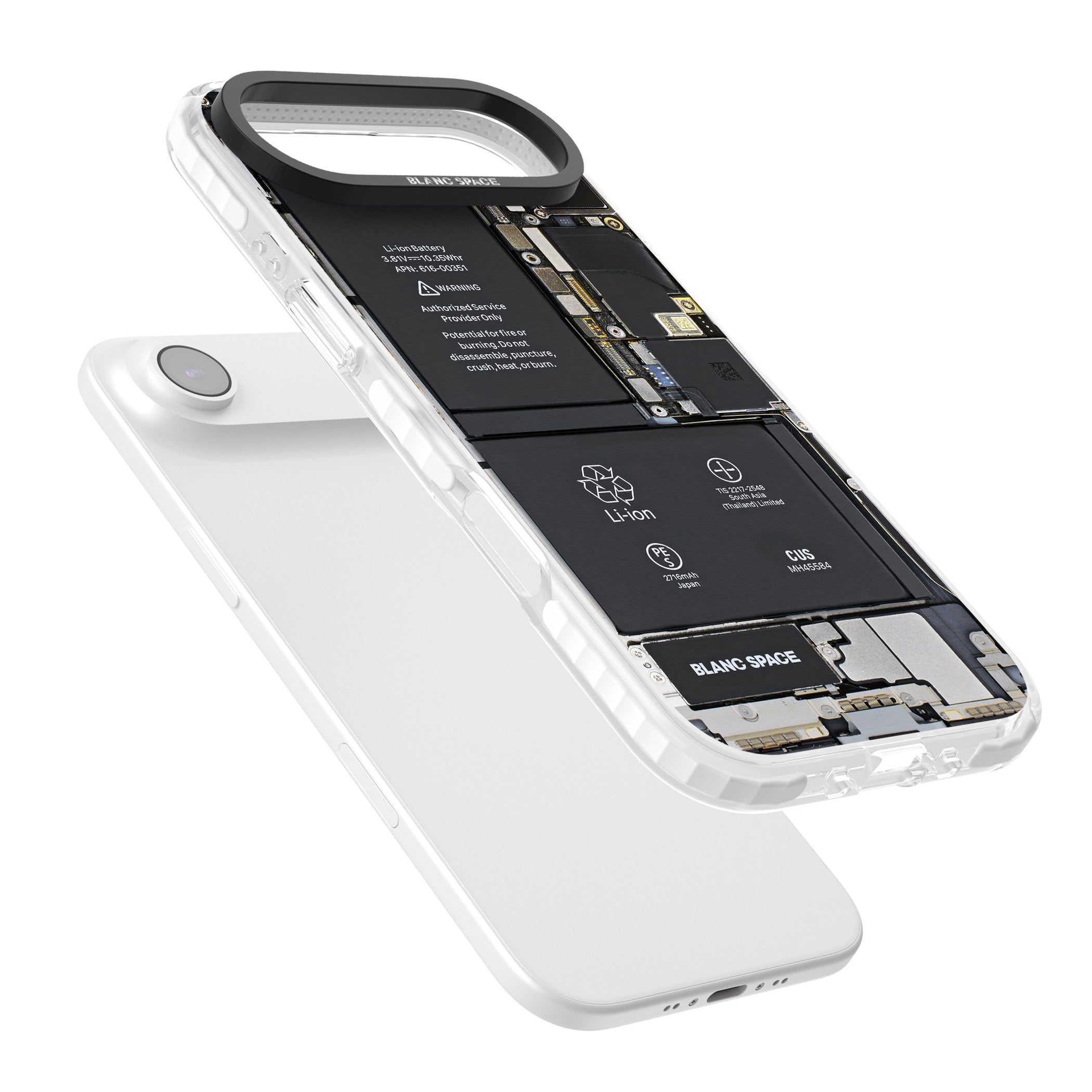 Circuit Board Standard iPhone 17 Air Impact Clear Phone Case Colours