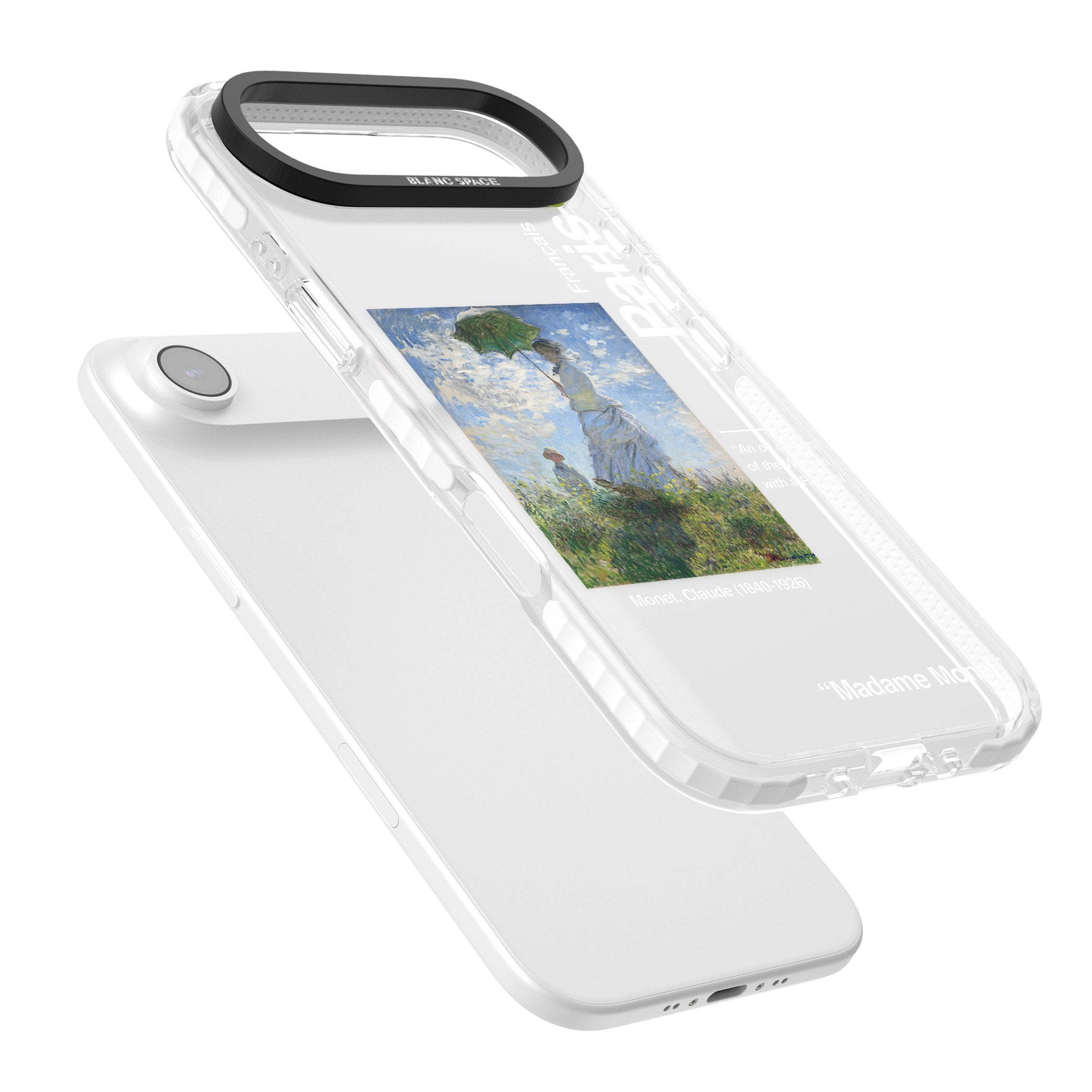 Madame Monet And Her Son iPhone 17 Air Impact Clear Phone Case Colours