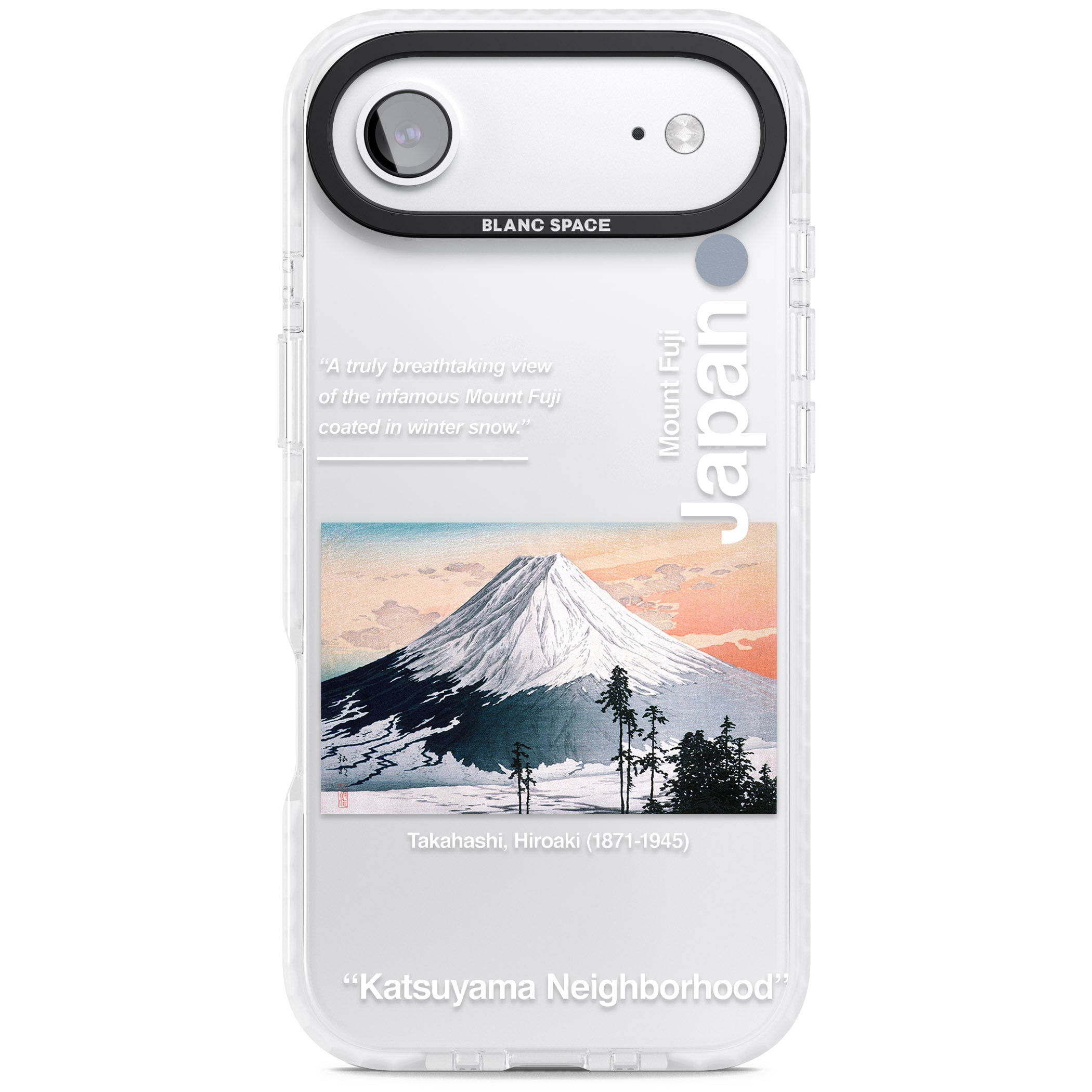 Katsuyama Neighborhood iPhone 17 Air Impact Clear Phone Case