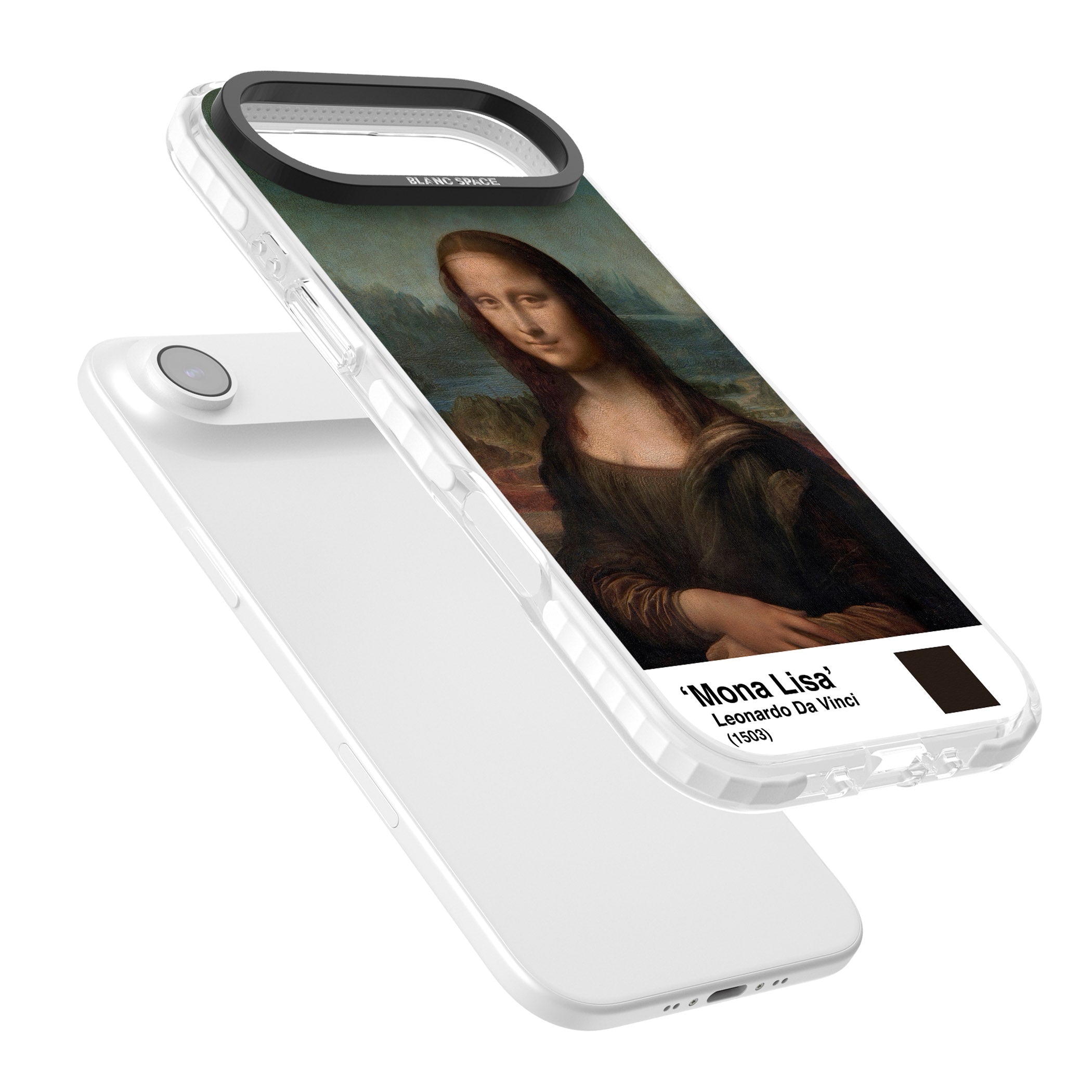 Mona Lisa iPhone 17 Air Impact Clear Phone Case Colours