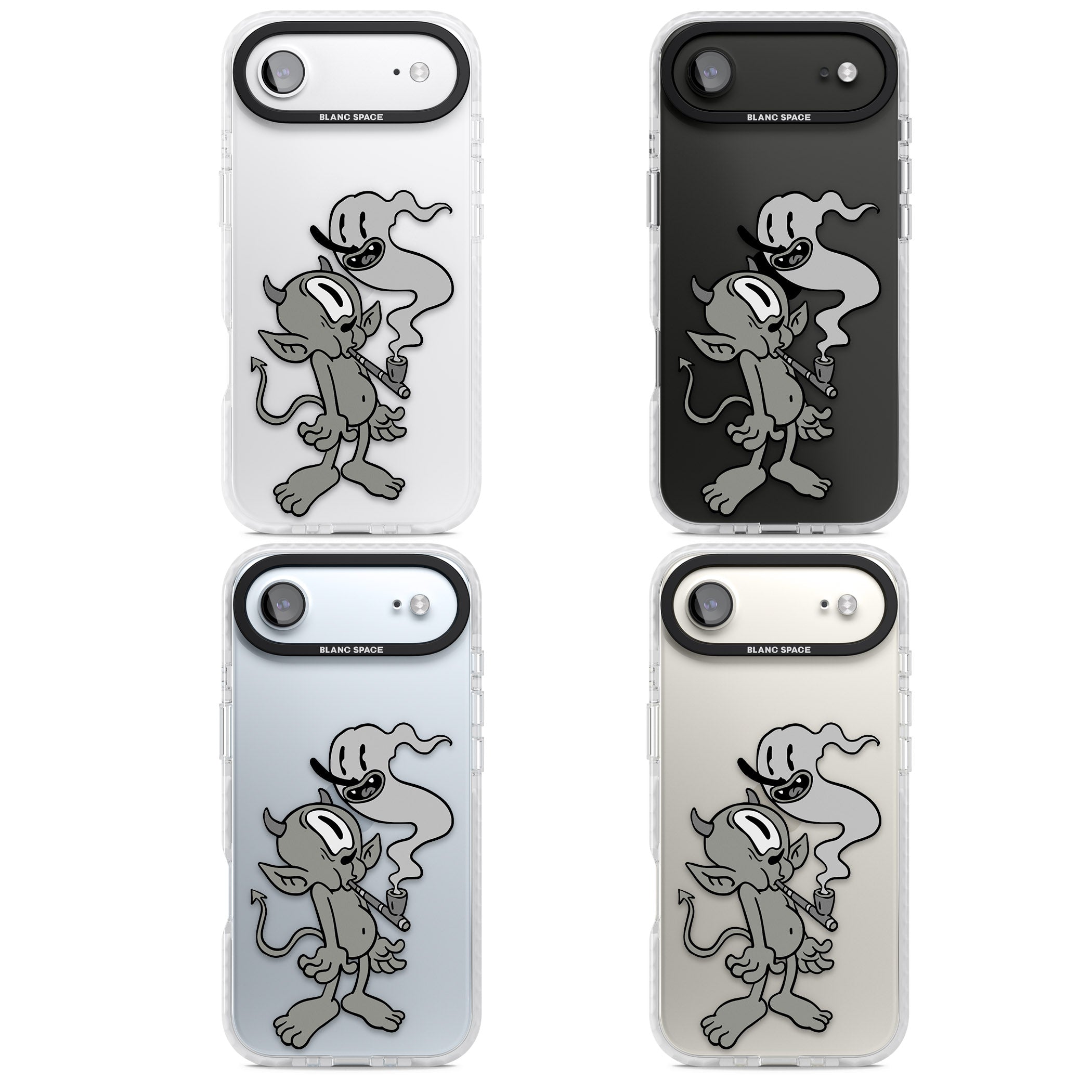 Pipe Goblin iPhone 17 Air Impact Clear Phone Case APT Impact Protection