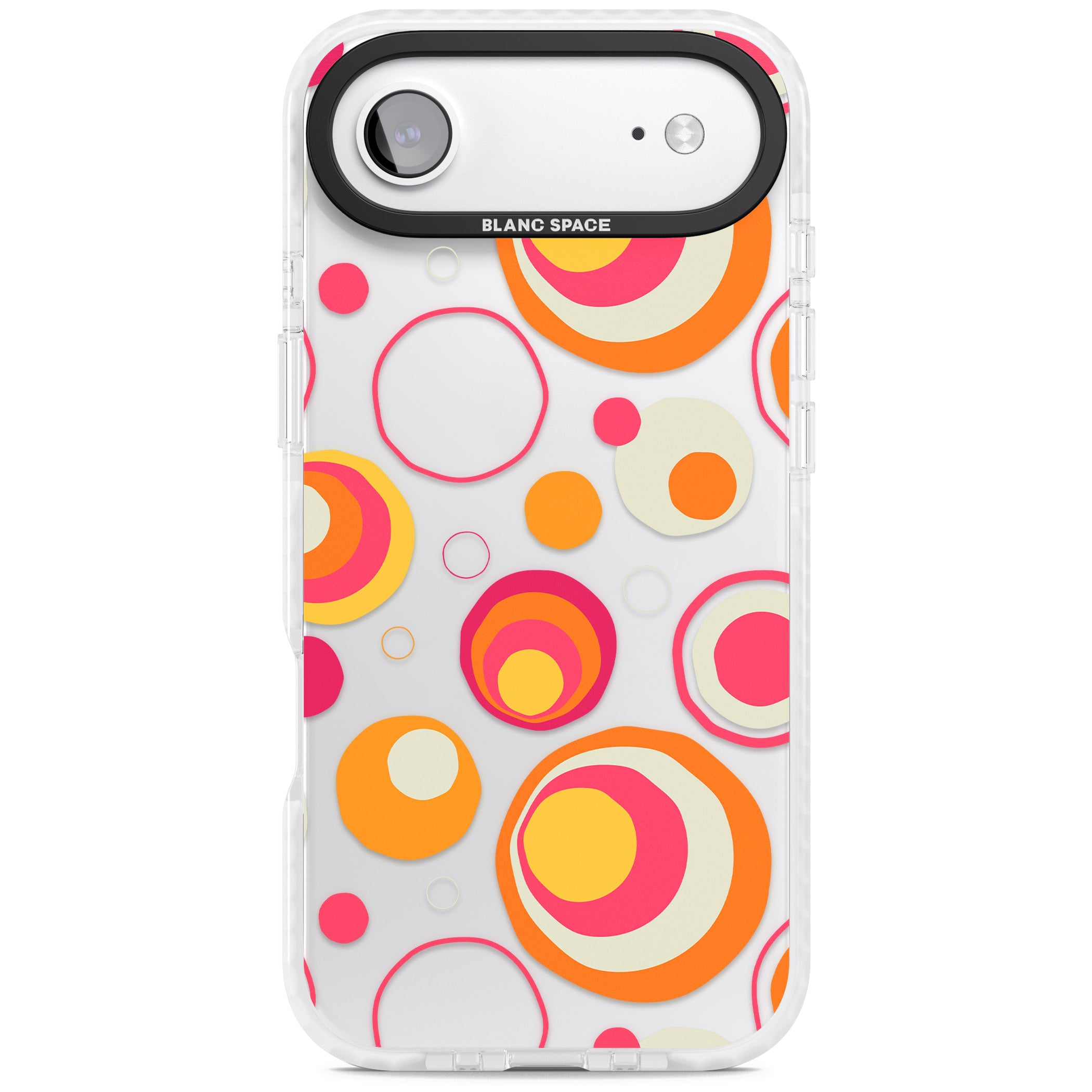Mid Century Party Pattern iPhone 17 Air Impact Clear Phone Case