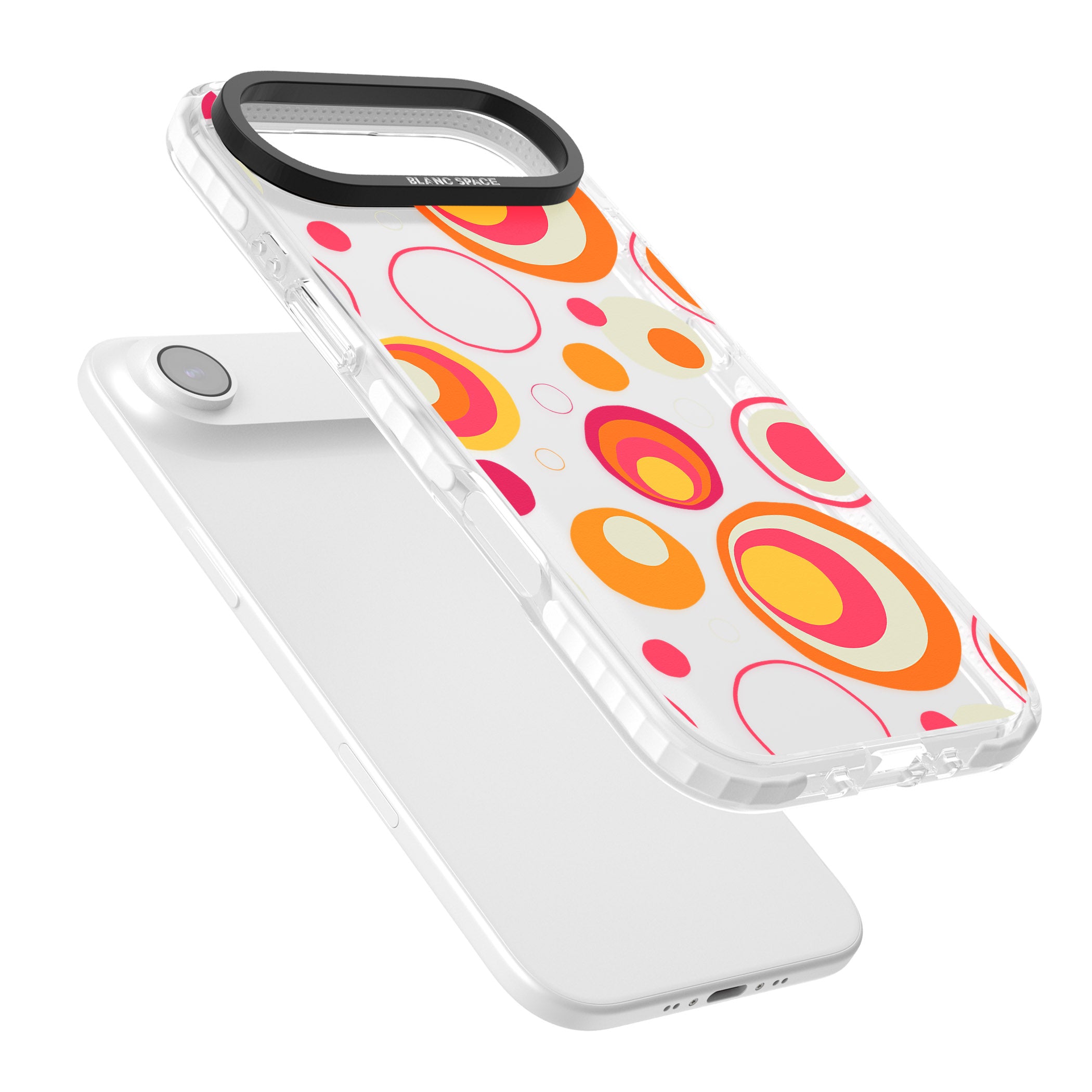 Mid Century Party Pattern iPhone 17 Air Impact Clear Phone Case Colours