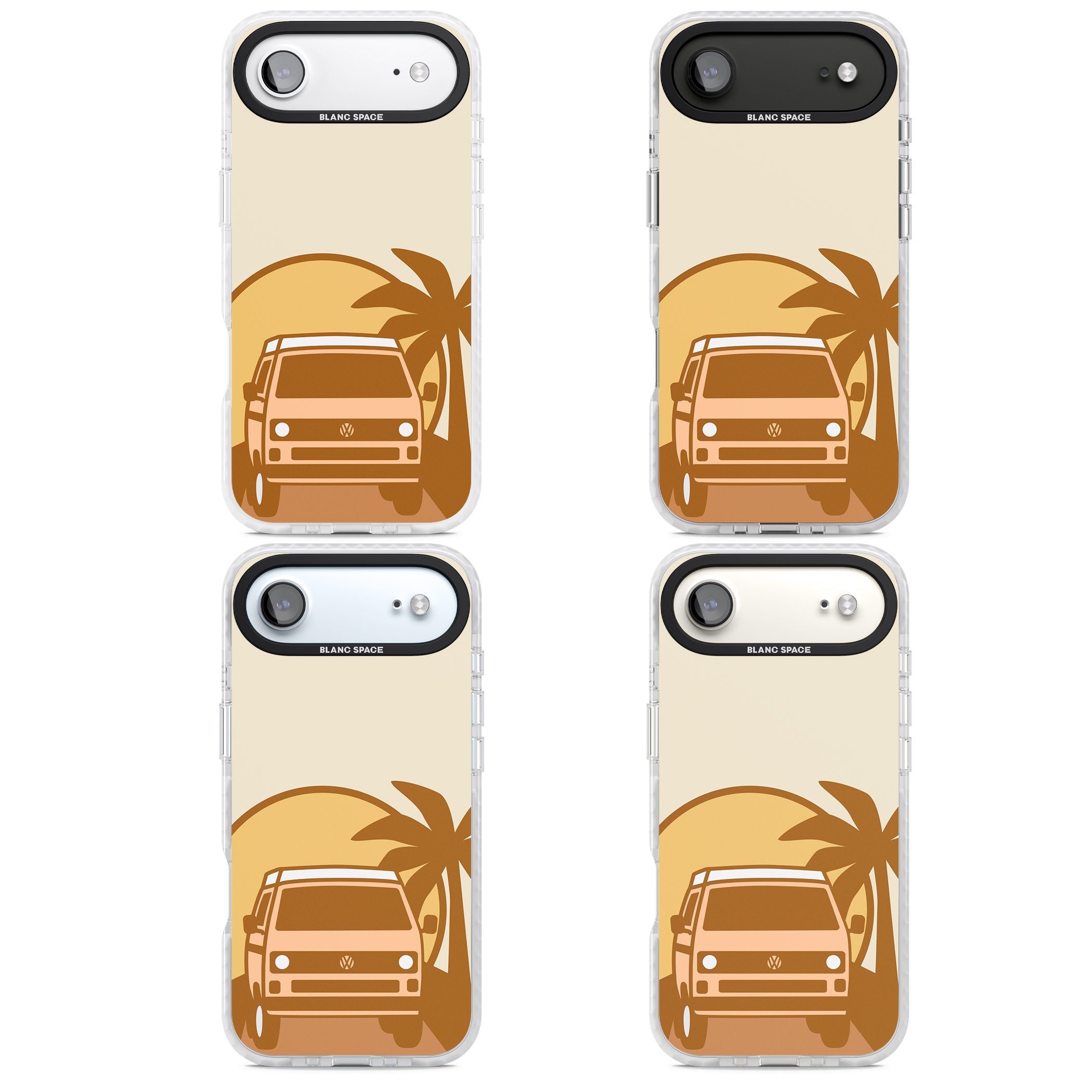 Sunset Van iPhone 17 Air Impact Clear Phone Case APT Impact Protection