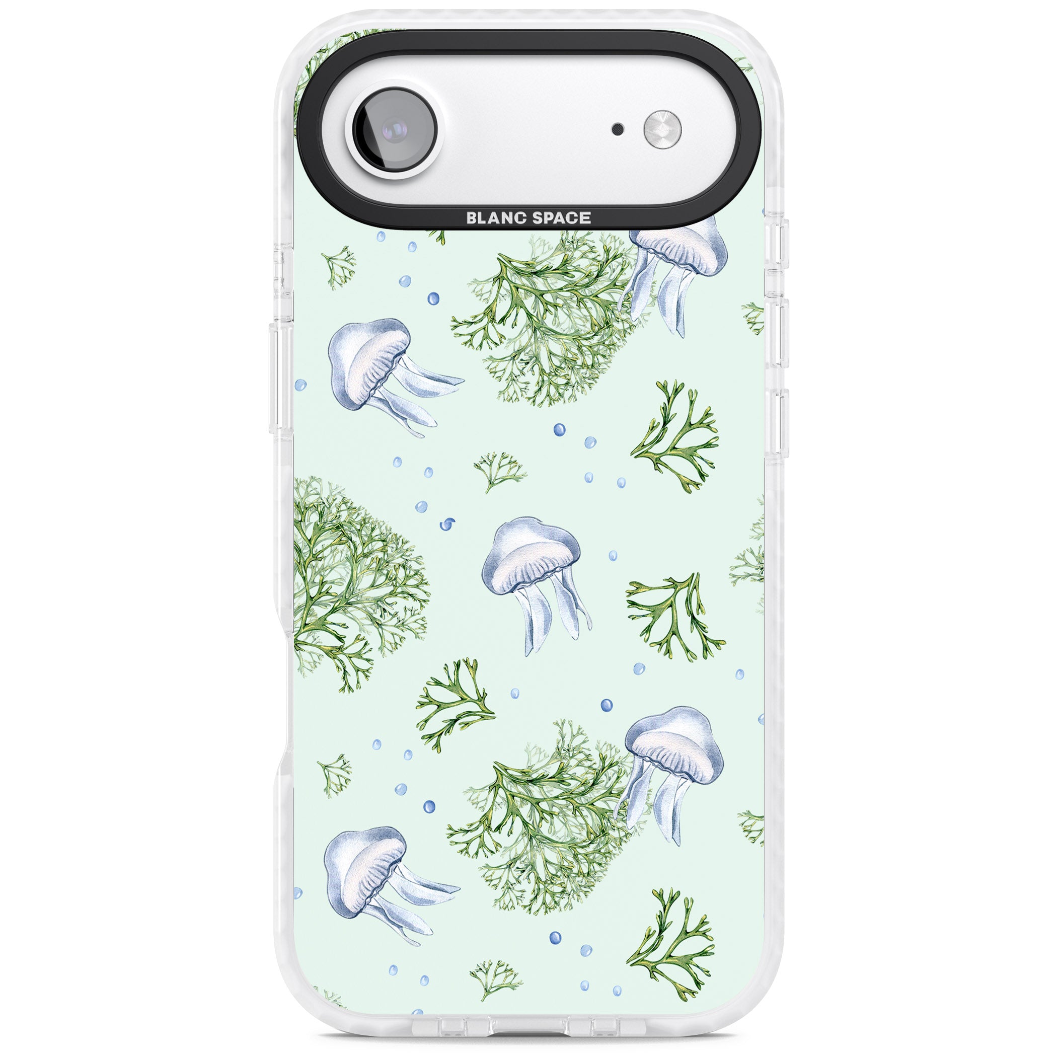 Jellyfish & Seaweed iPhone 17 Air Impact Clear Phone Case