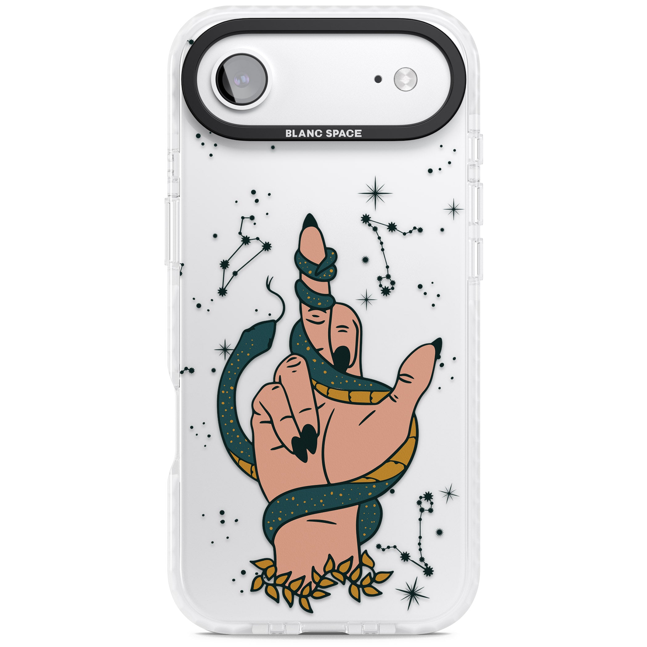Snakes, Stars And Cynicism iPhone 17 Air Impact Clear Phone Case