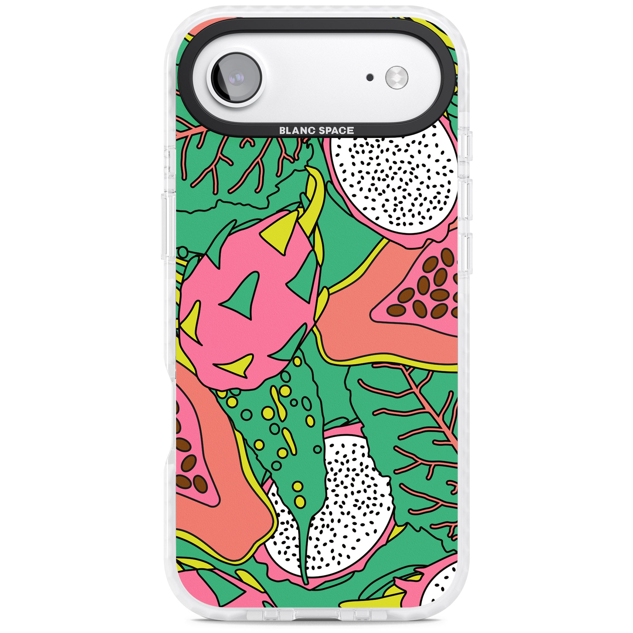 Psychedelic Salad iPhone 17 Air Impact Clear Phone Case