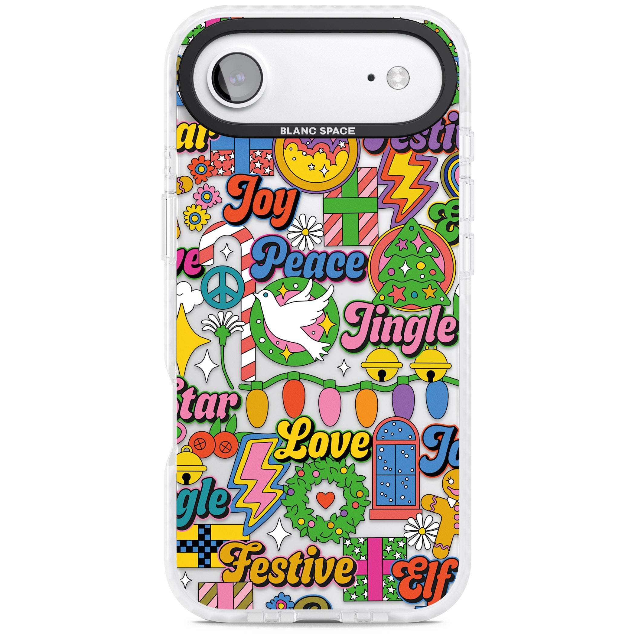 Peace & Festivities iPhone 17 Air Impact Clear Phone Case