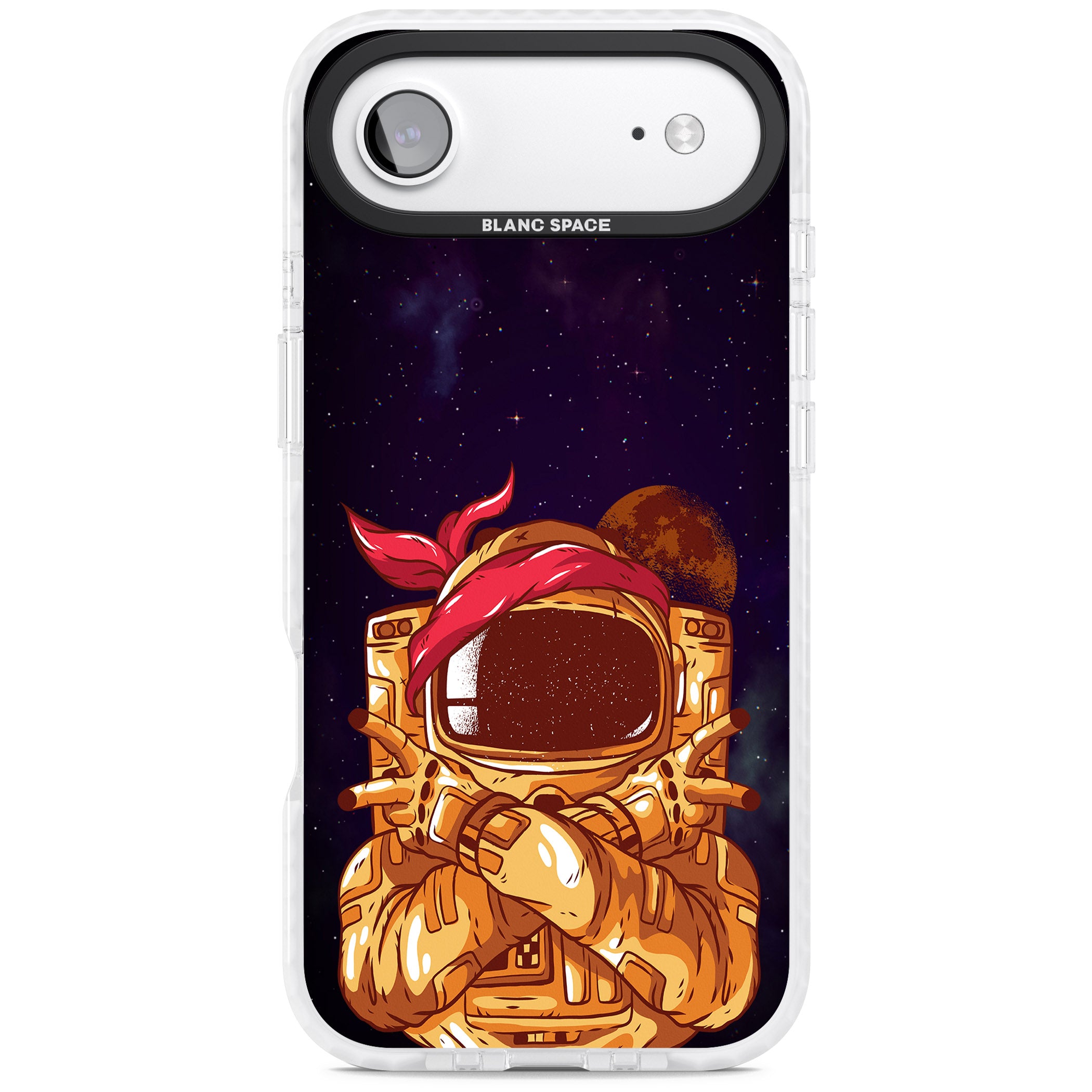 Space Gangster iPhone 17 Air Impact Clear Phone Case
