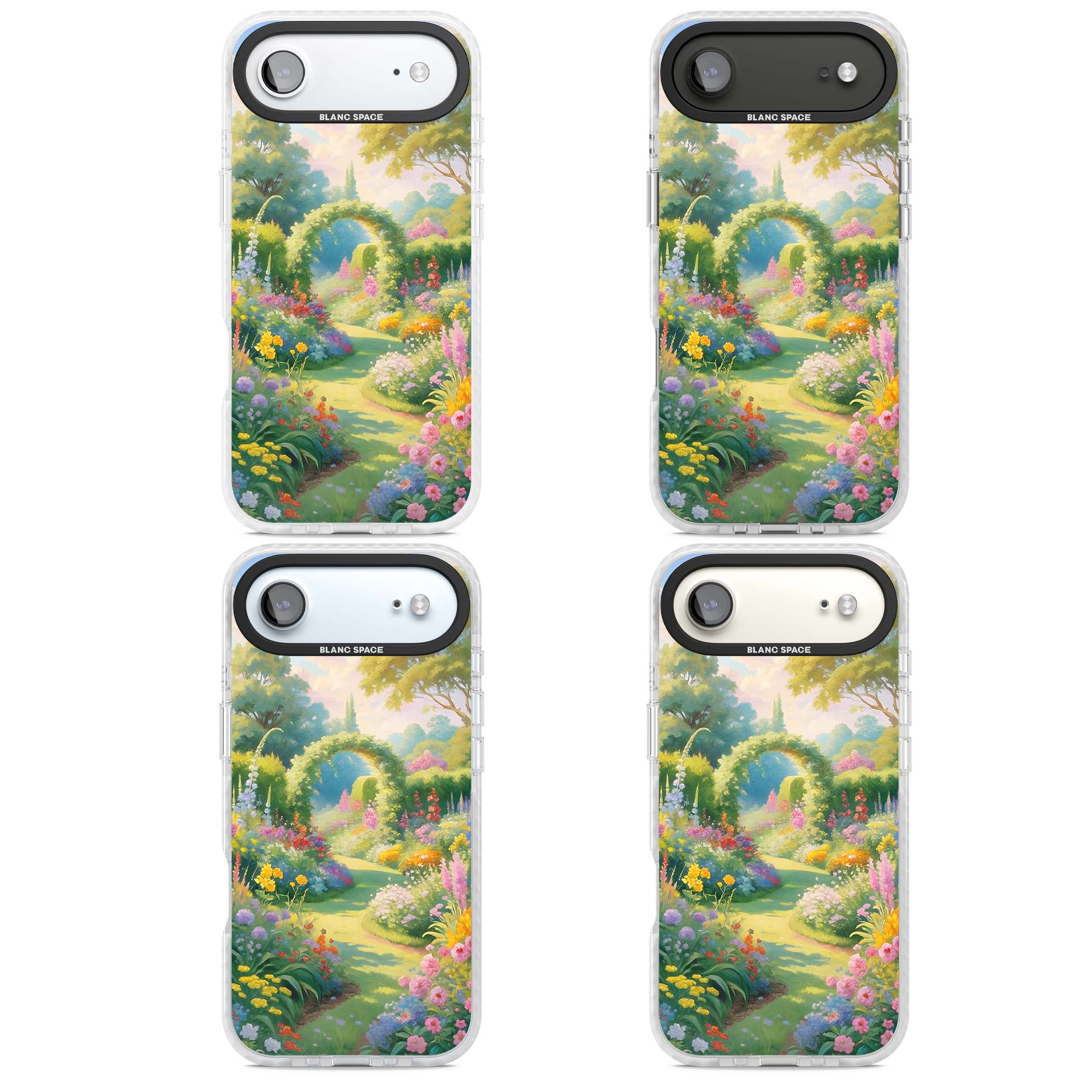 The Painter's Garden floral iPhone case | Black Impact case for iPhone Air