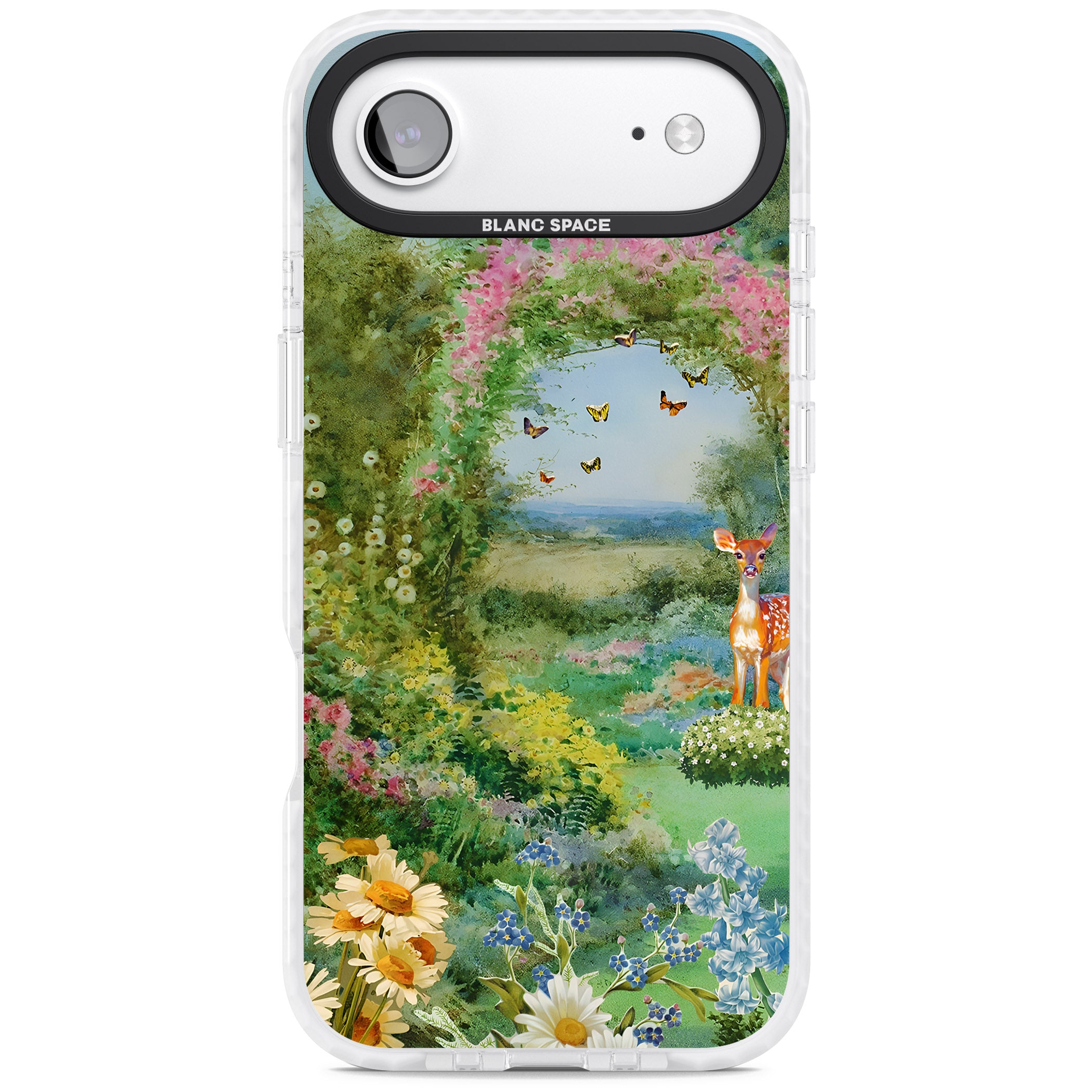 Flourishing Meadow iPhone 17 Air Impact Clear Phone Case