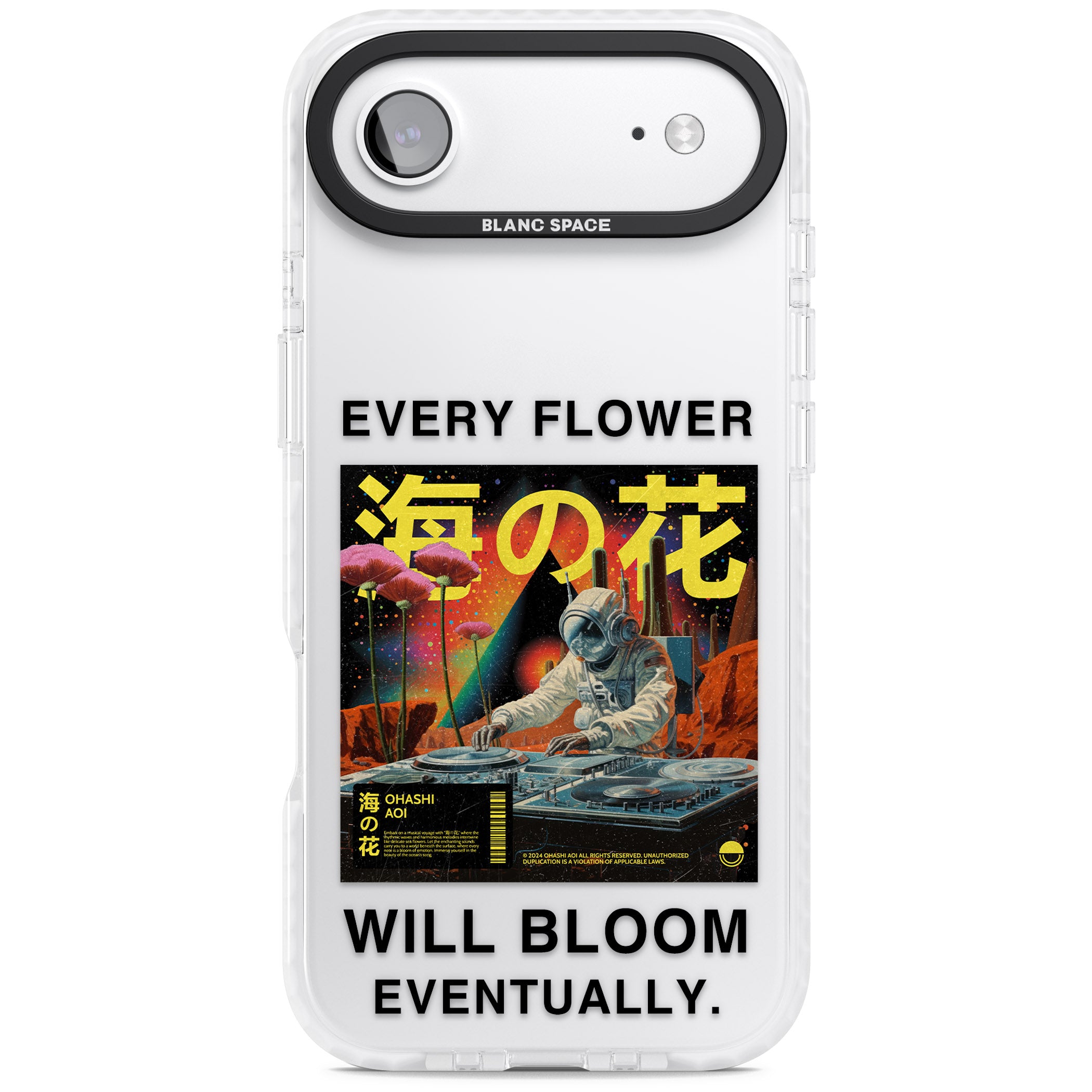Every Flower Will Bloom Eventually iPhone 17 Air Impact Clear Phone Case