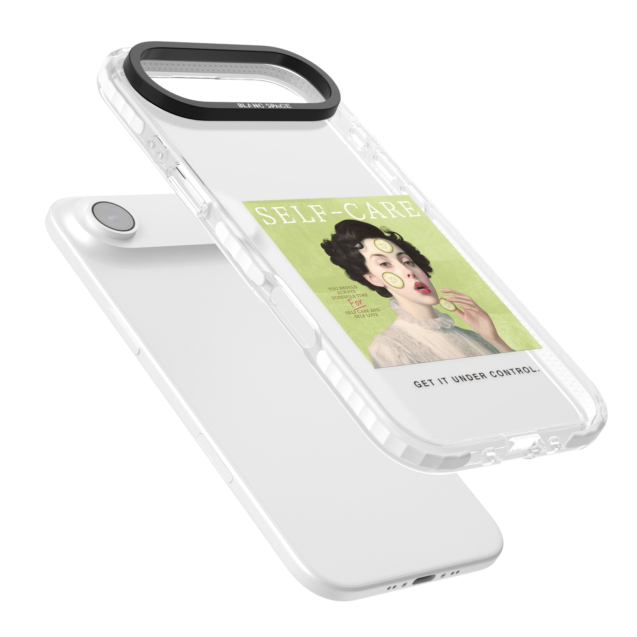 Self Care iPhone 17 Air Impact Clear Phone Case Colours