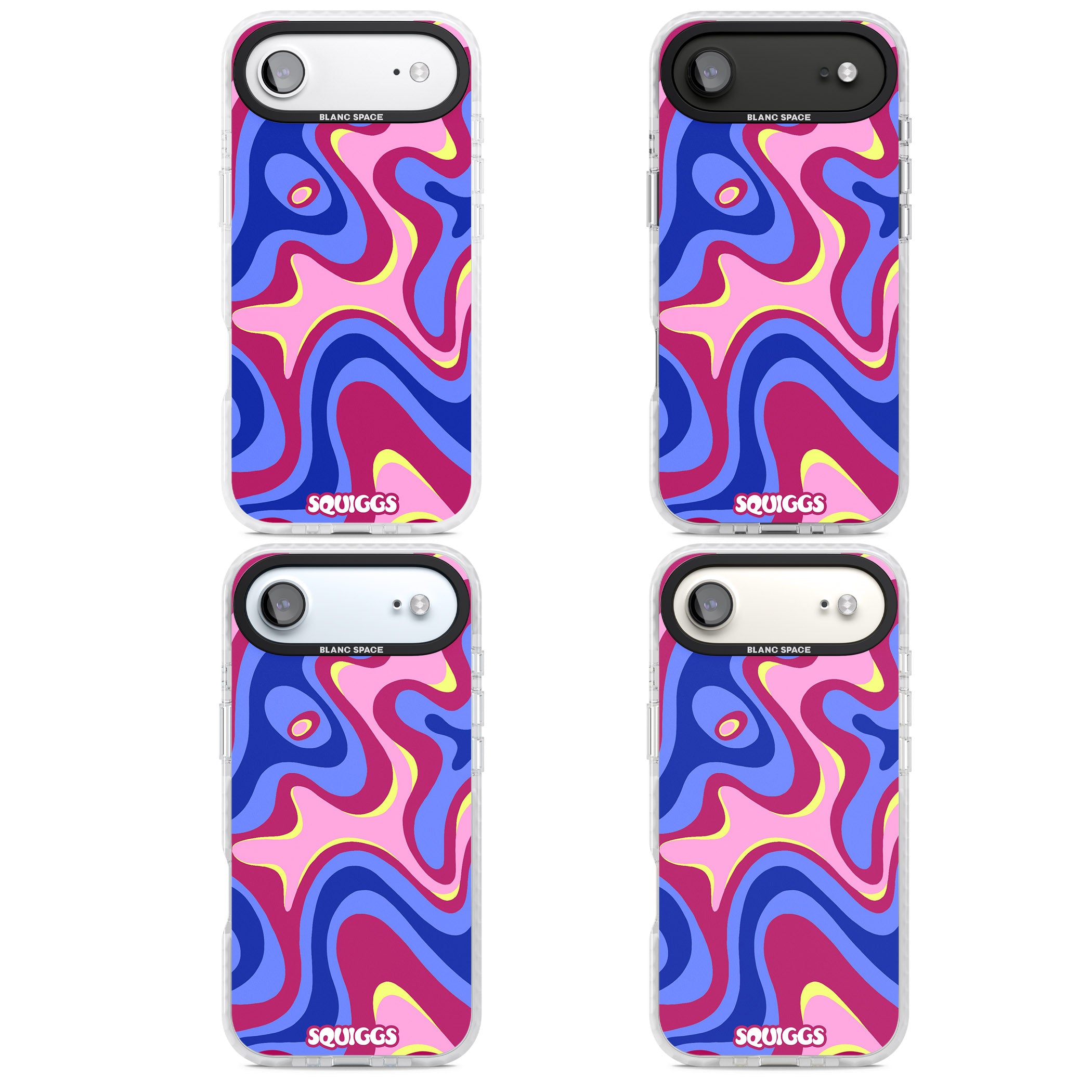 Blue Lava iPhone 17 Air Impact Clear Phone Case APT Impact Protection