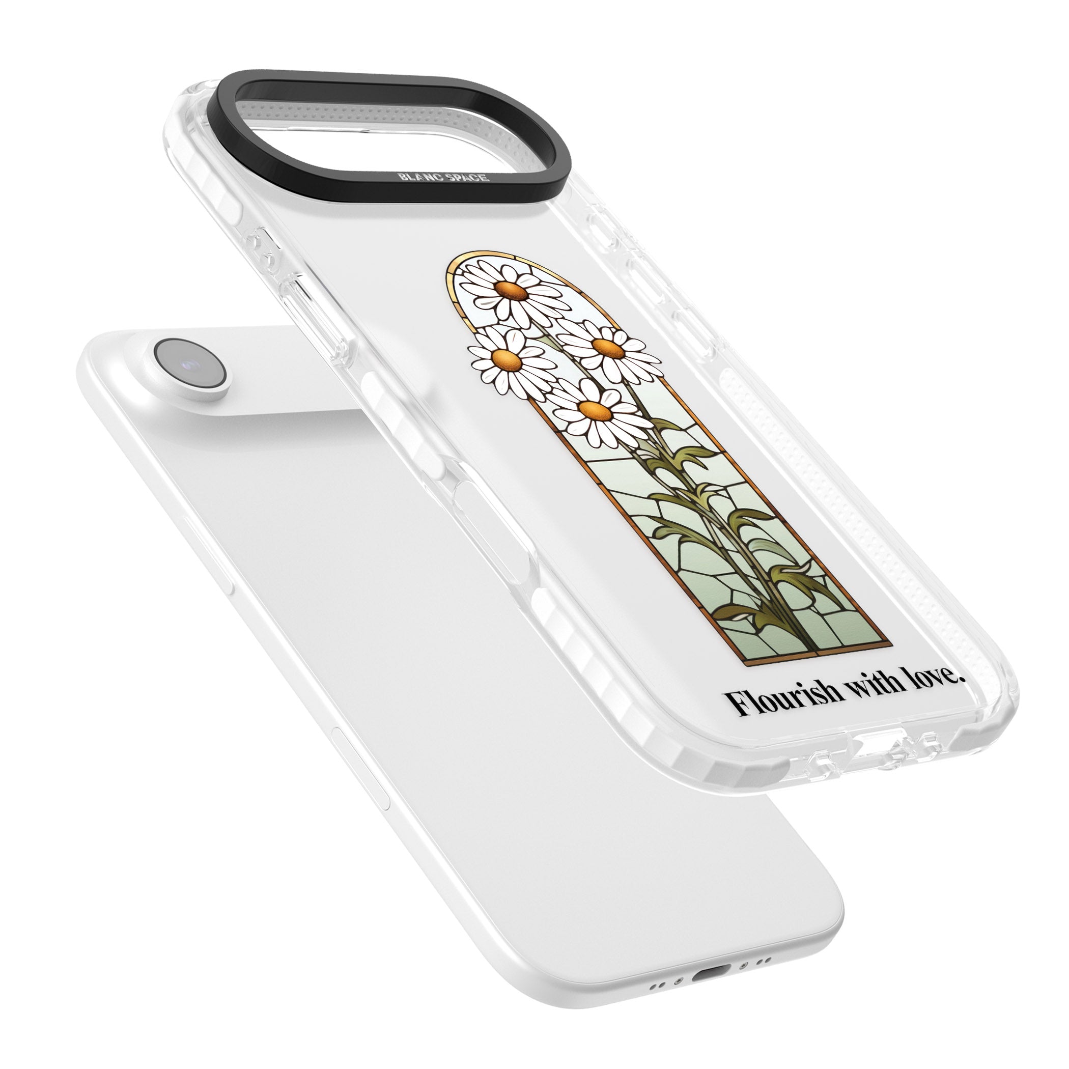 Flourish With Love iPhone 17 Air Impact Clear Phone Case Colours
