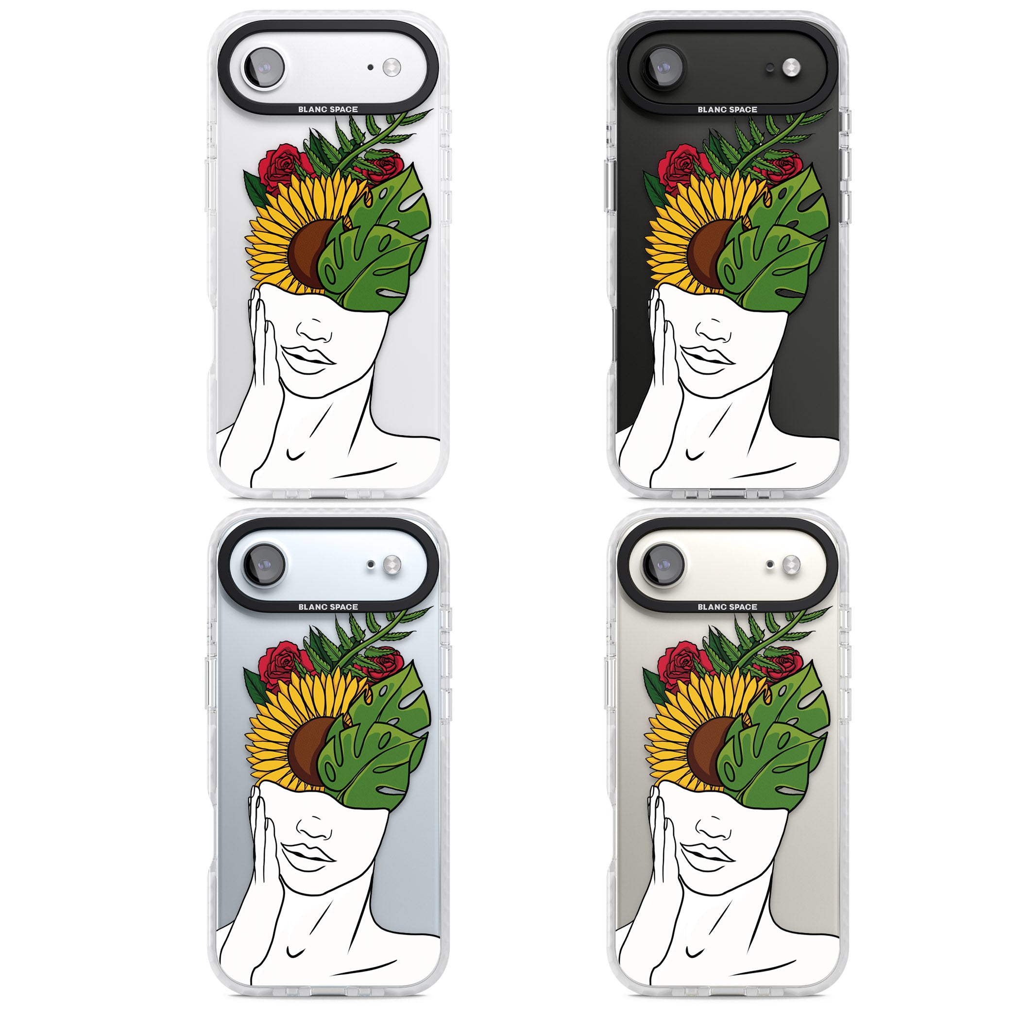 Let The Mind Flourish iPhone 17 Air Impact Clear Phone Case APT Impact Protection