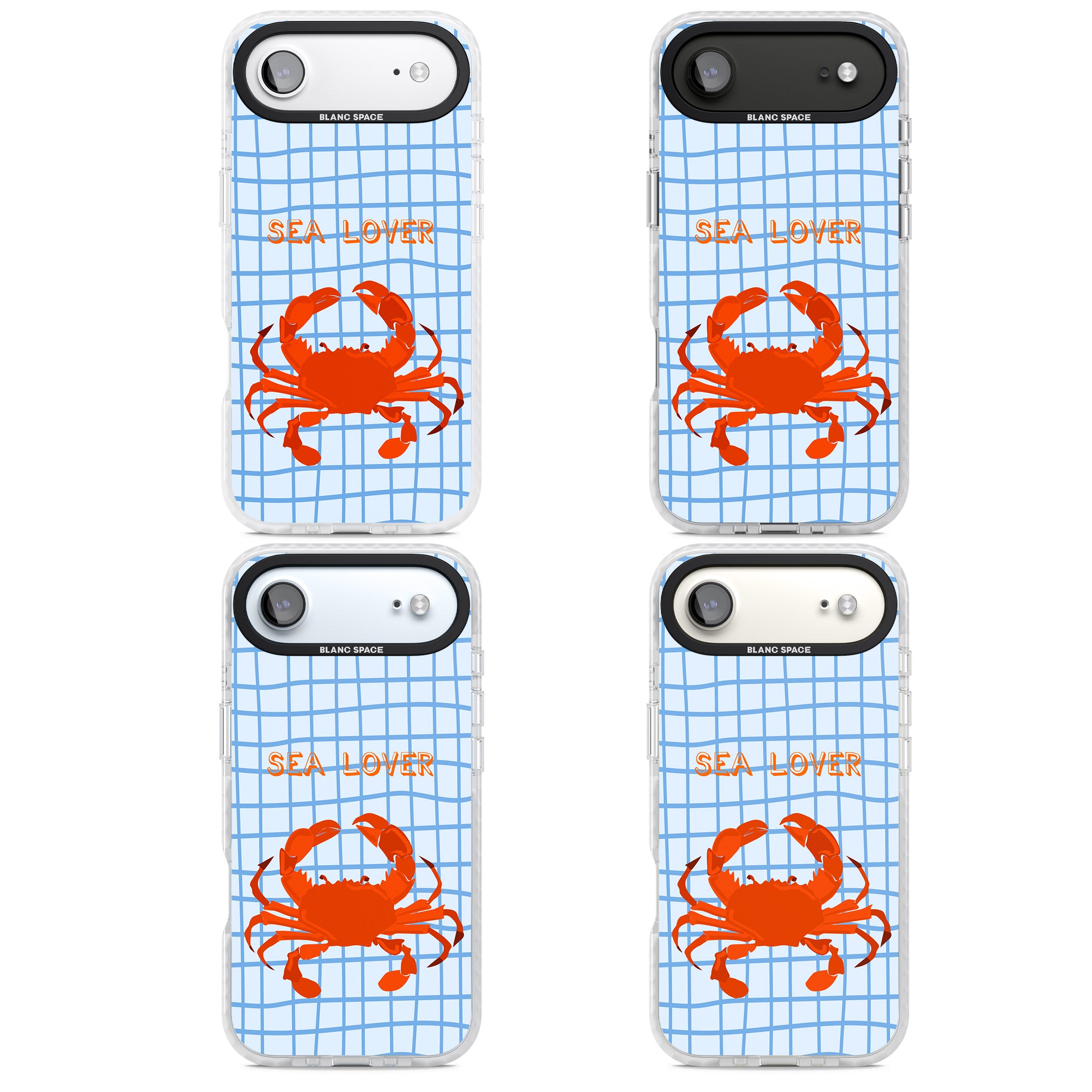 Sea Lover iPhone 17 Air Impact Clear Phone Case APT Impact Protection