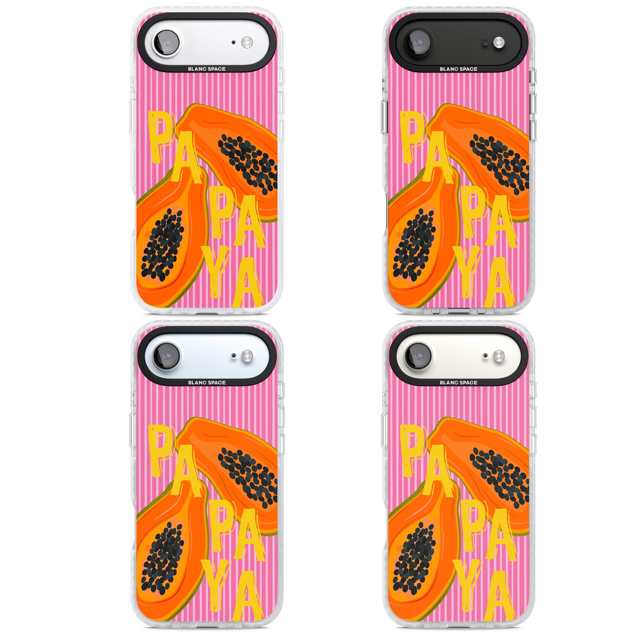 Papaya iPhone 17 Air Impact Clear Phone Case APT Impact Protection