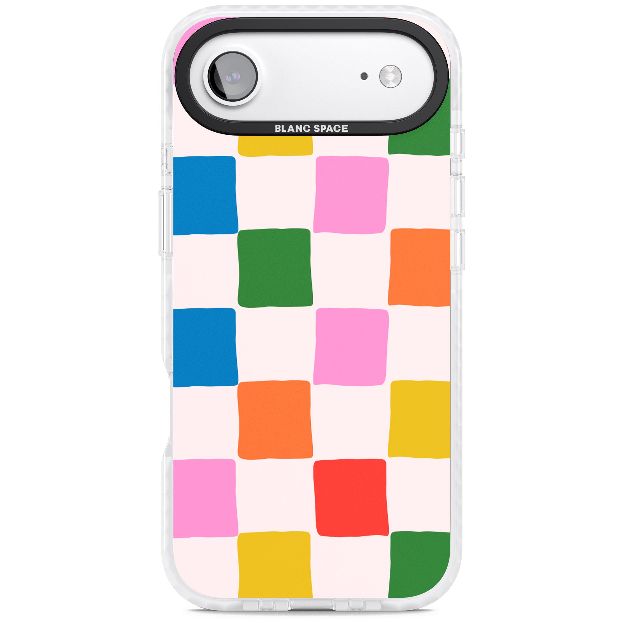 Colour Checked iPhone 17 Air Impact Clear Phone Case