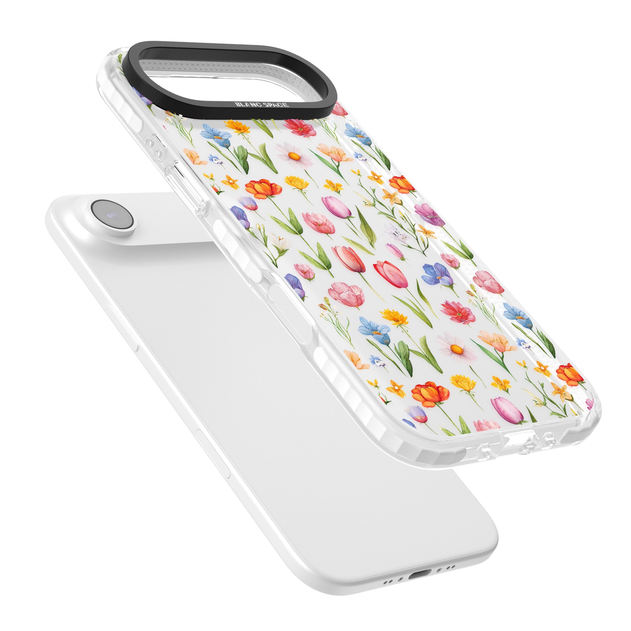 Small Flower Mix iPhone 17 Air Impact Clear Phone Case Colours