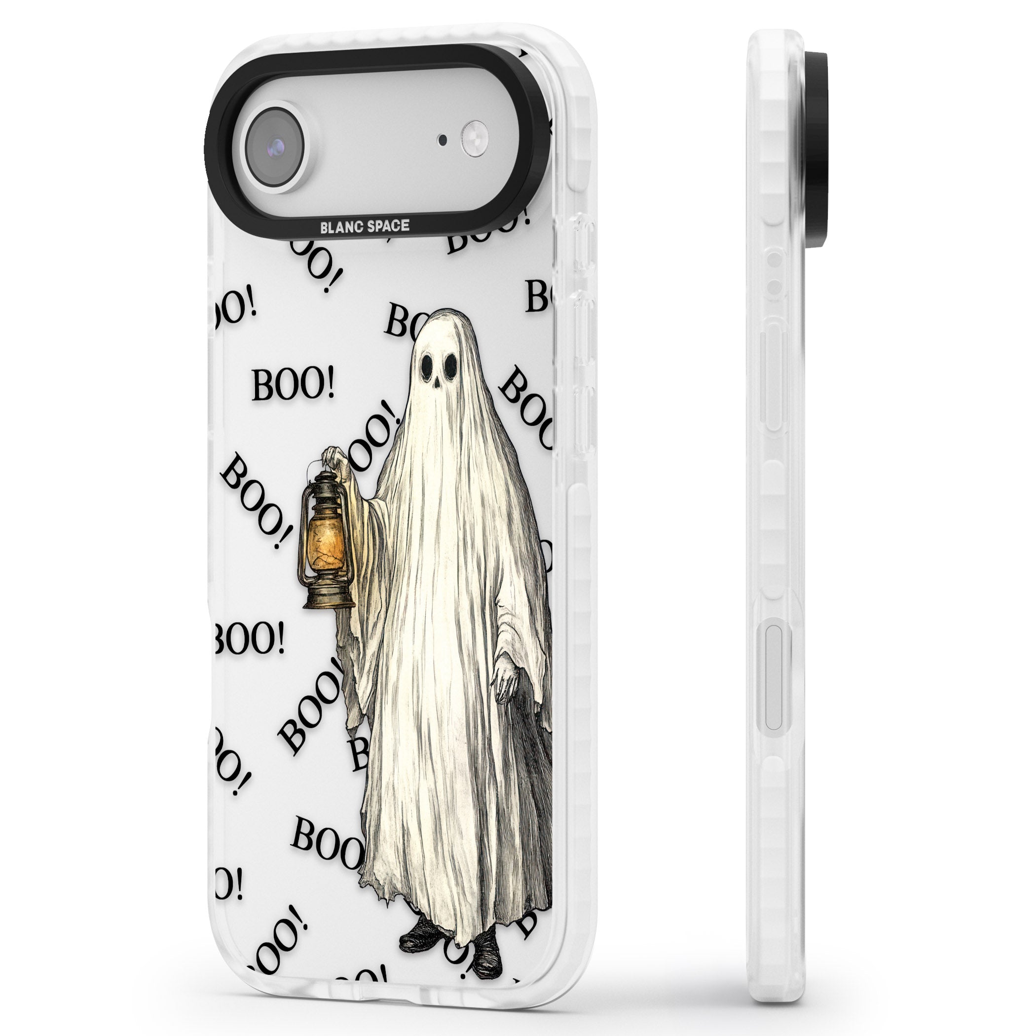 Light The Way iPhone 17 Air Impact Clear Phone Case Side Profile